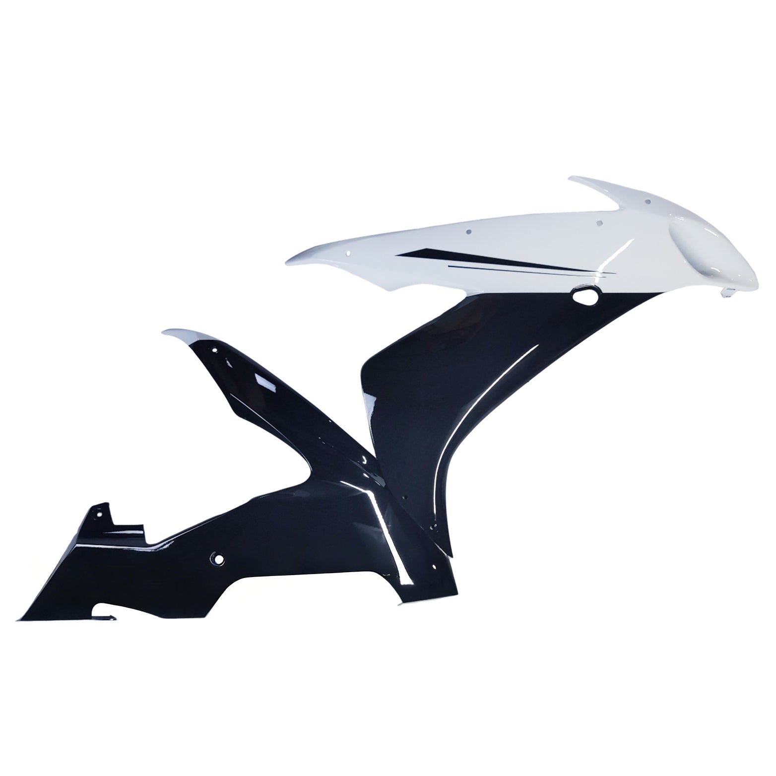 Fairings 2004-2006 Yamaha YZF-R1 Black White R1 Generic