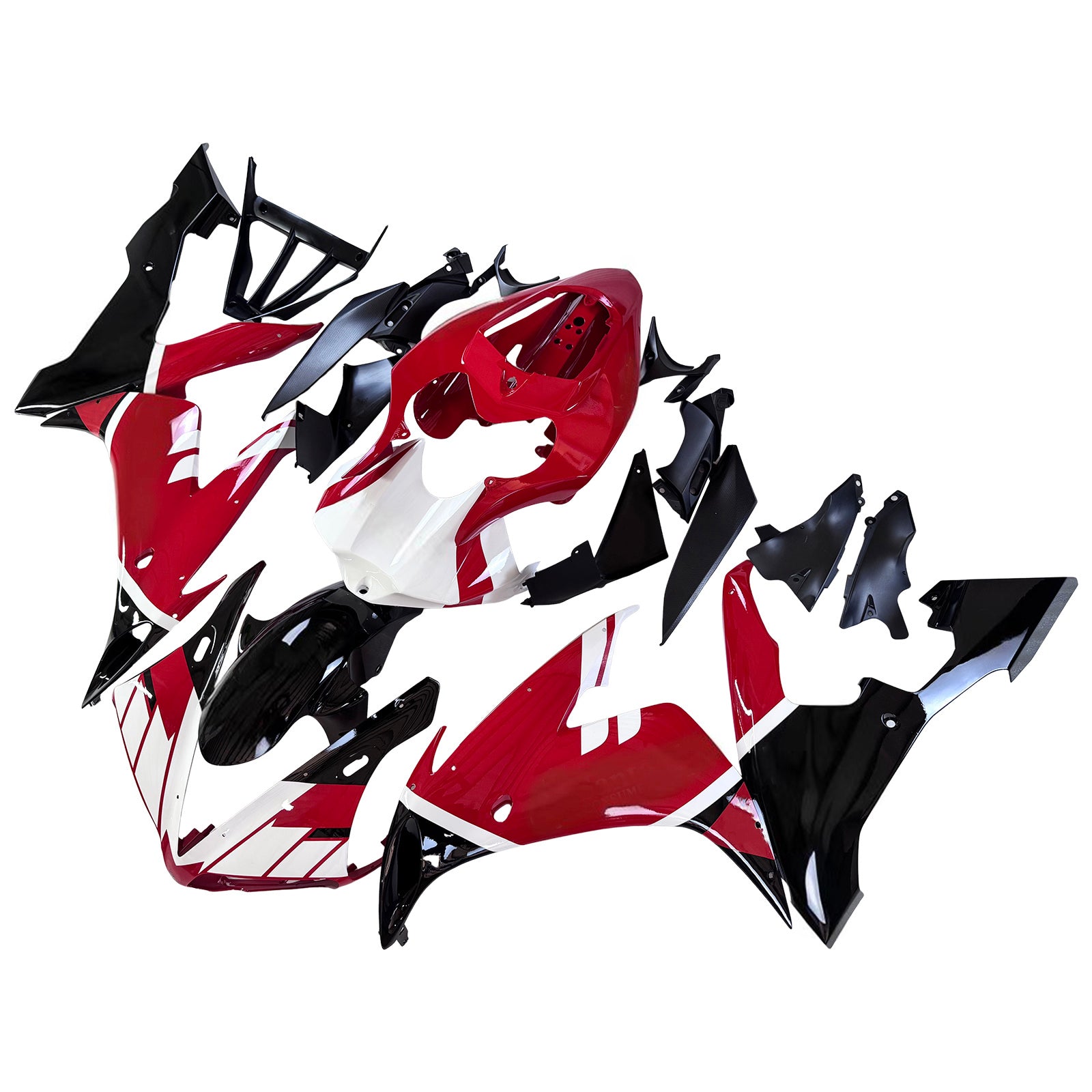 Fairings 2004-2006 Yamaha YZF-R1 Red Black Santander Generic