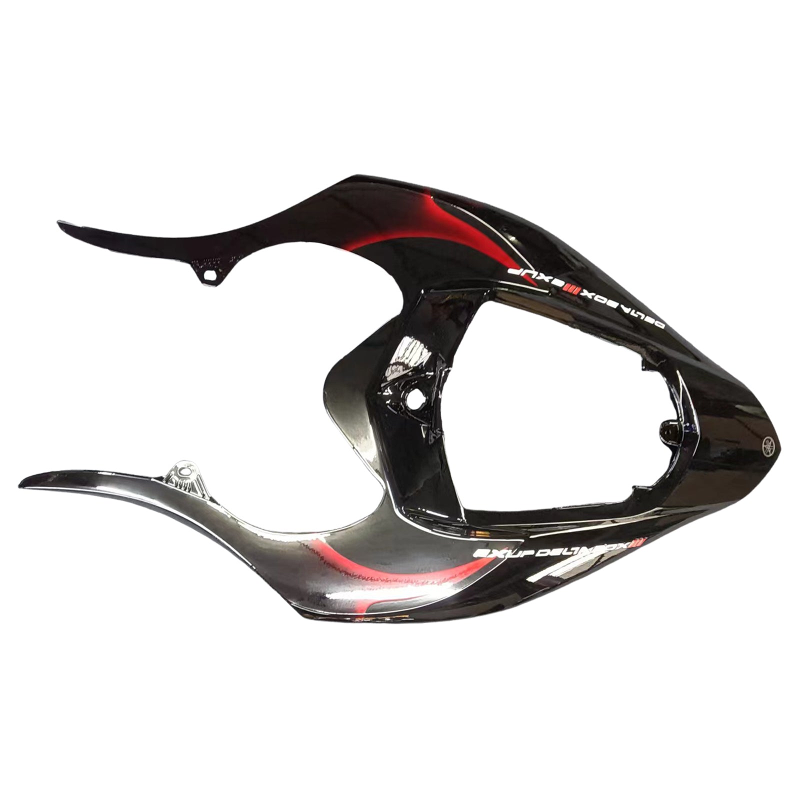 Fairings 2004-2006 Yamaha YZF-R1 Black & Red Flame R1