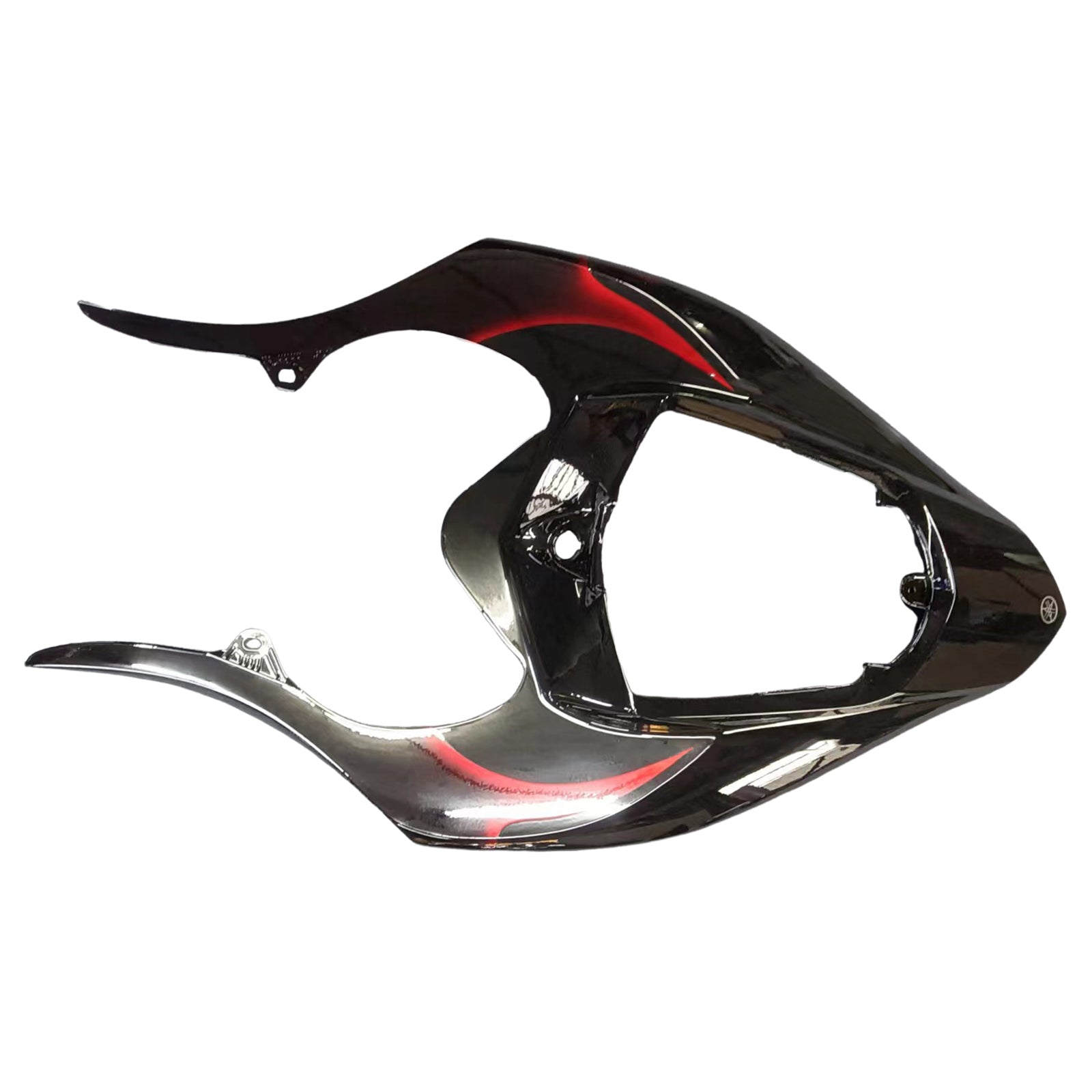Fairings 2004-2006 Yamaha YZF-R1 Black & Red Flame R1