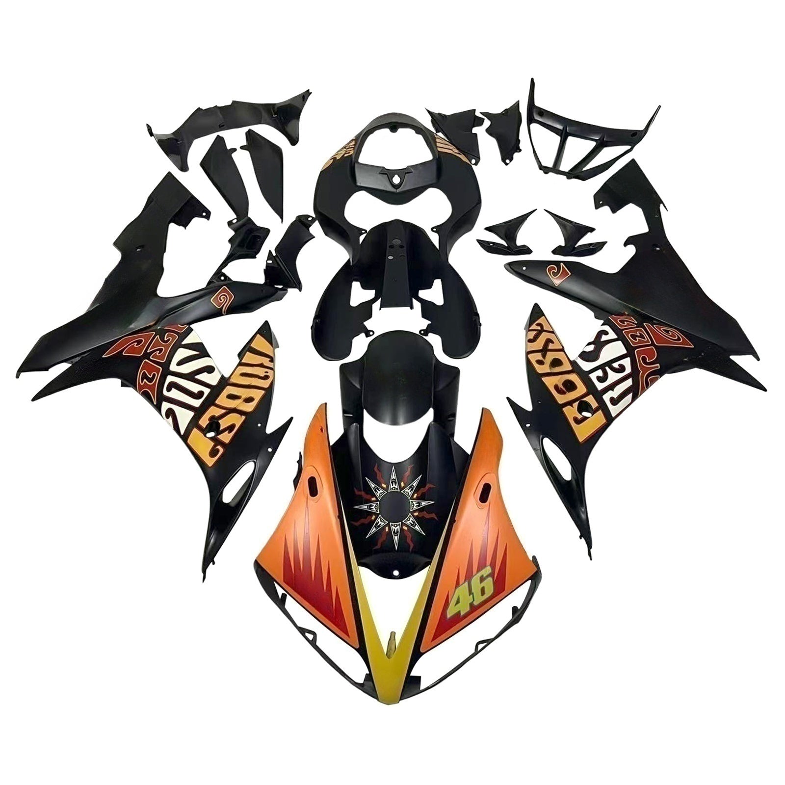 Fairings 2004-2006 Yamaha YZF-R1 Multi-Color Repsol