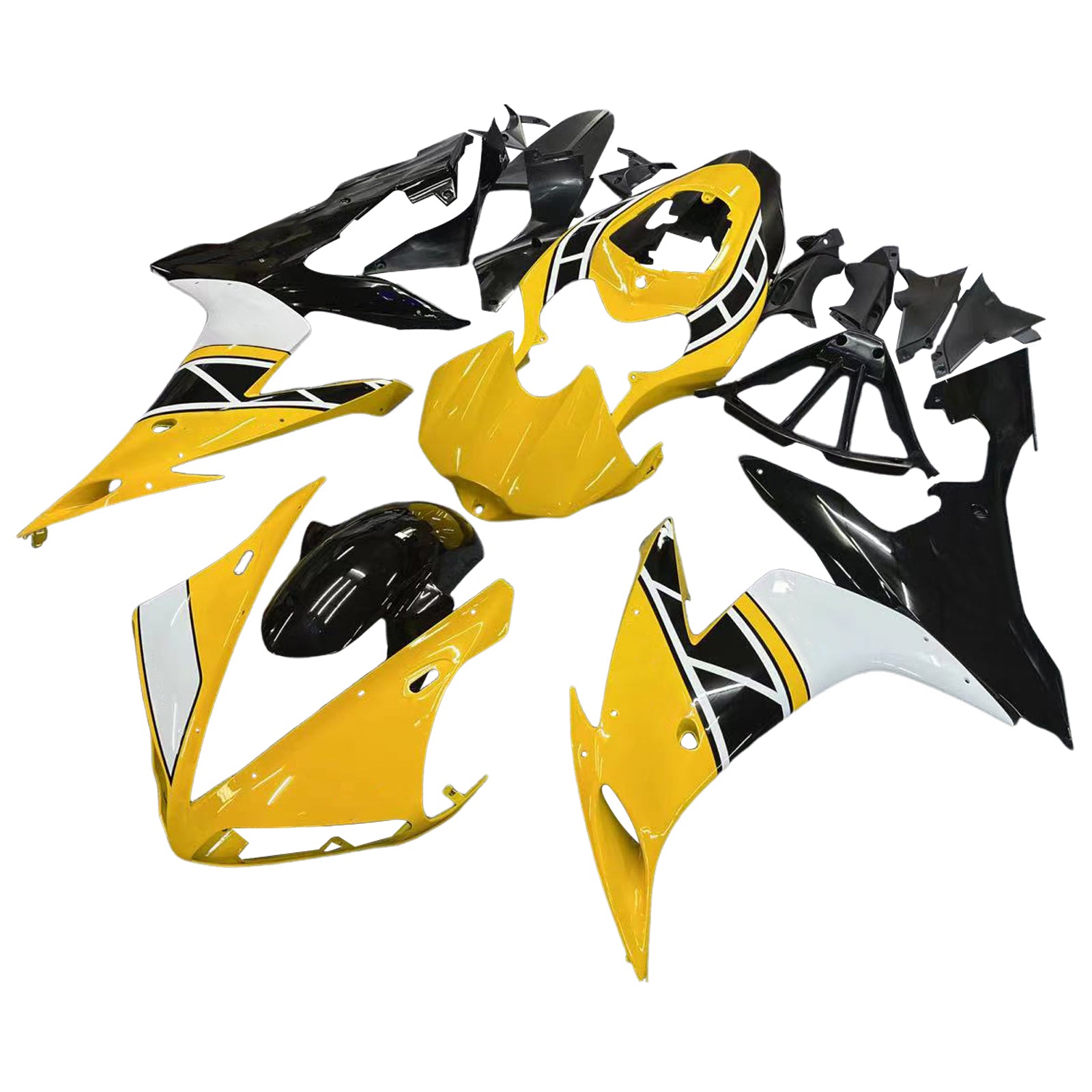 Injection Fairing Kit Bodywork Plastic ABS fit For Yamaha YZF 1000 R1 2004-2006
