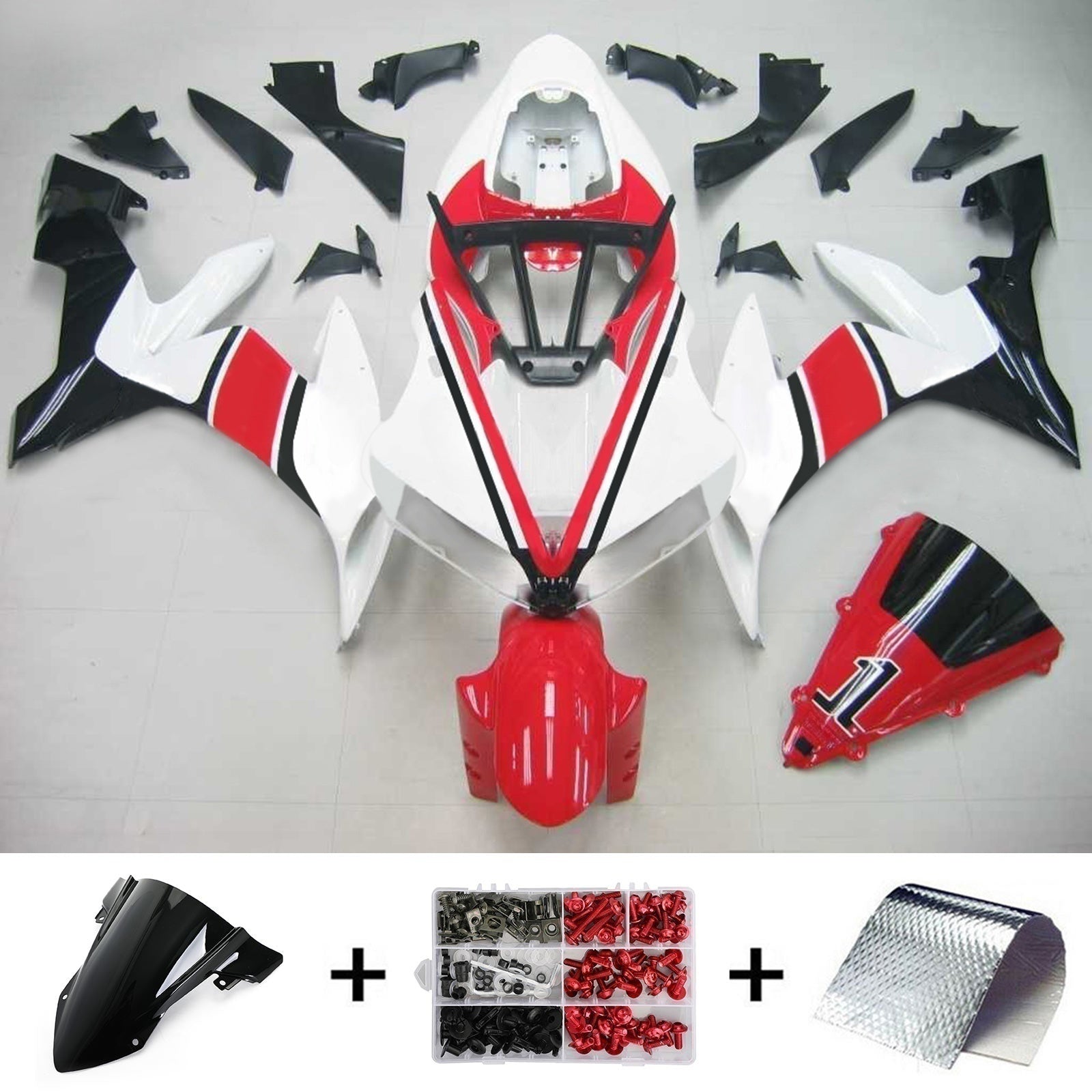 Kit Carenado Para Yamaha YZF 1000 R1 2004-2006 Genérico