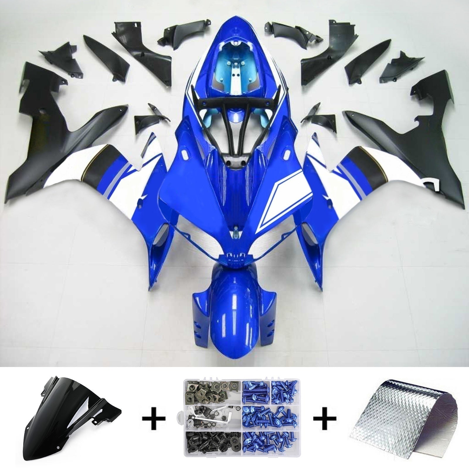 Kit Carenado Para Yamaha YZF 1000 R1 2004-2006 Genérico