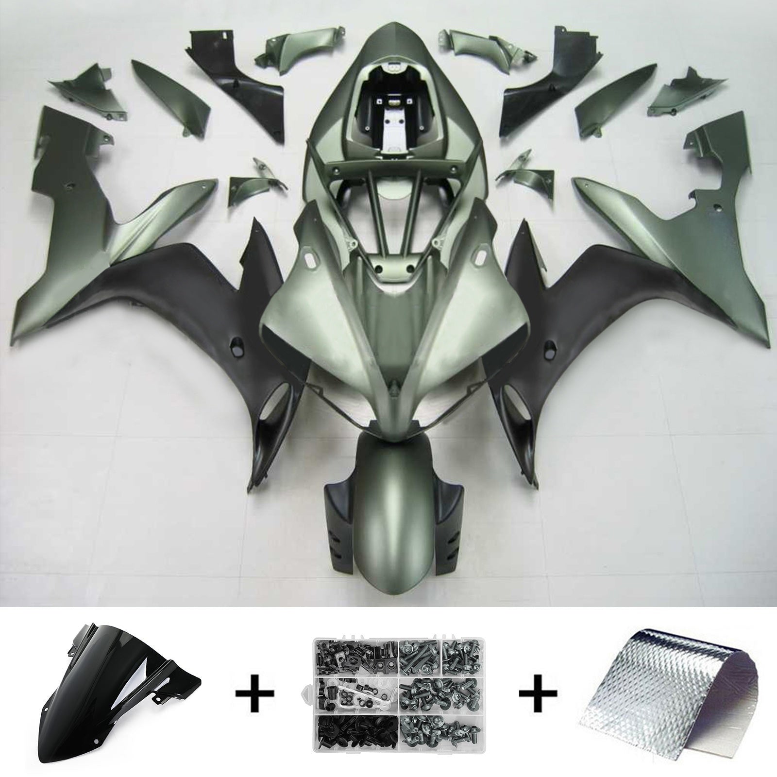 Kit Carenado Para Yamaha YZF 1000 R1 2004-2006 Genérico