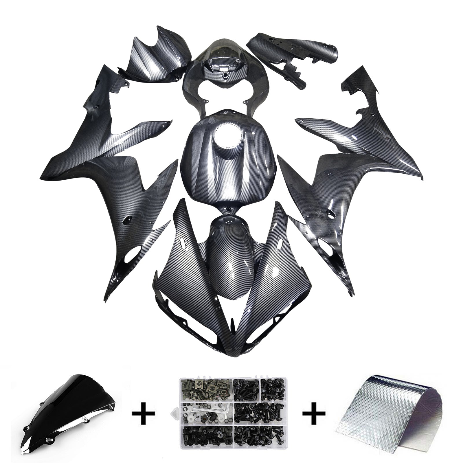 Injection Fairing Kit Bodywork Plastic ABS For Yamaha YZFR1 YZF-R1 2004-2006