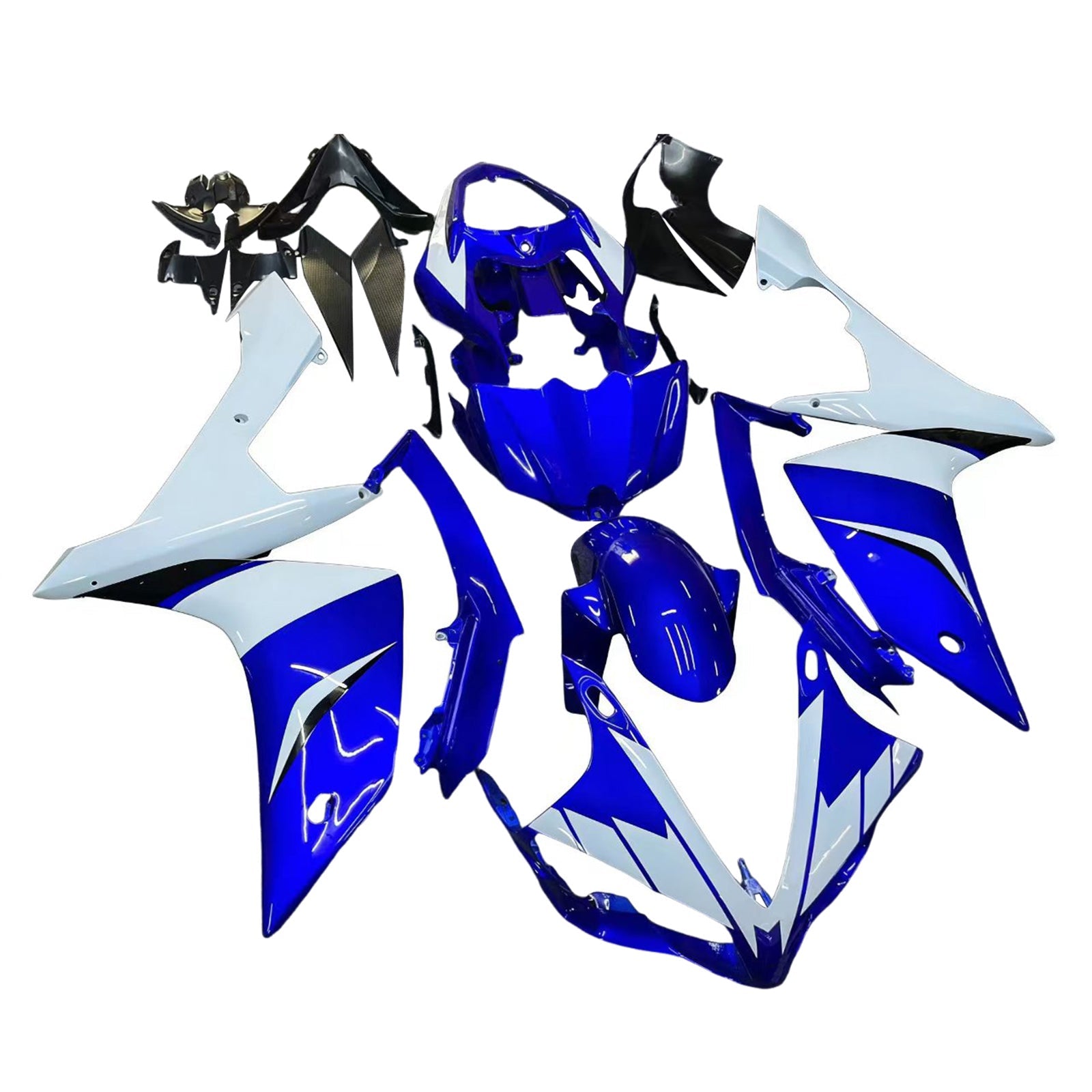 Fairings 2007-2008 Yamaha YZF-R1 Blue White R1 Generic