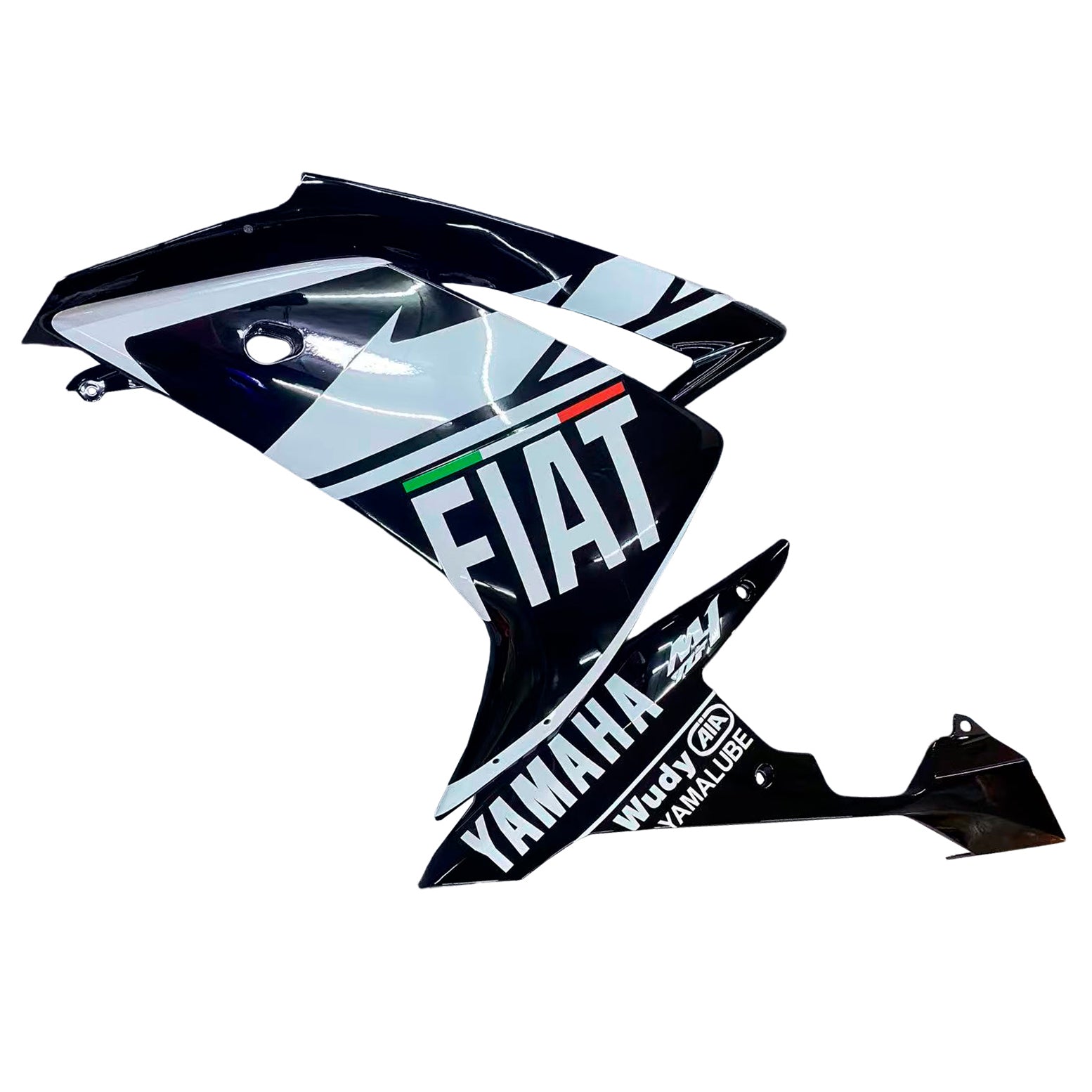 Fairings 2007-2008 Yamaha YZF-R1 Black FIAT R1 Generic