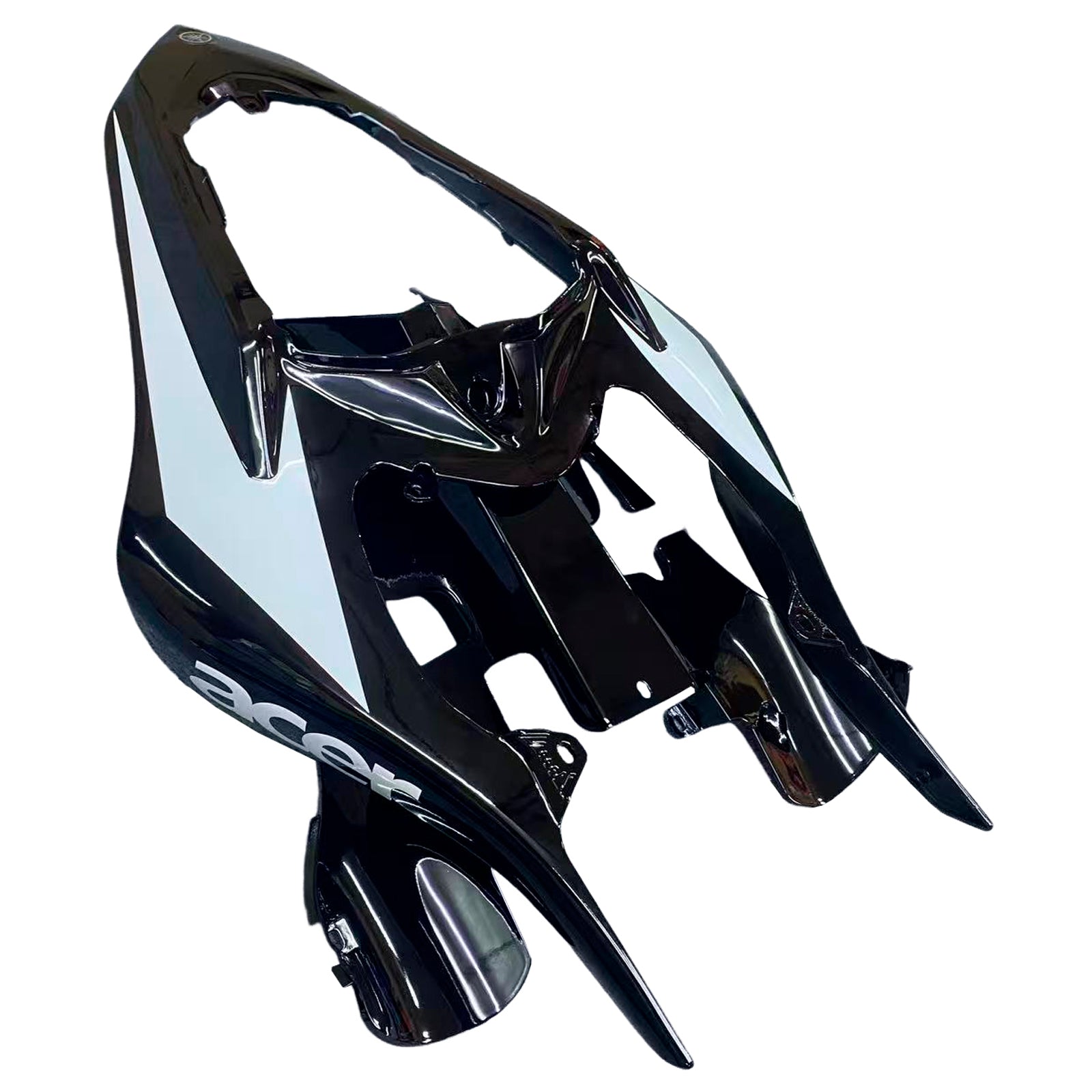 Fairings 2007-2008 Yamaha YZF-R1 Black FIAT R1 Generic