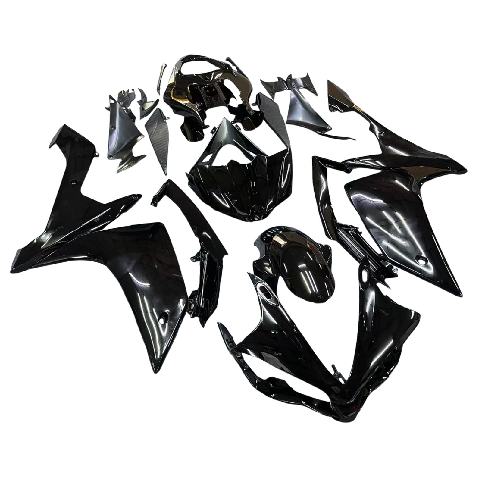 Fairings 2007-2008 Yamaha YZF-R1 All Black R1 Generic
