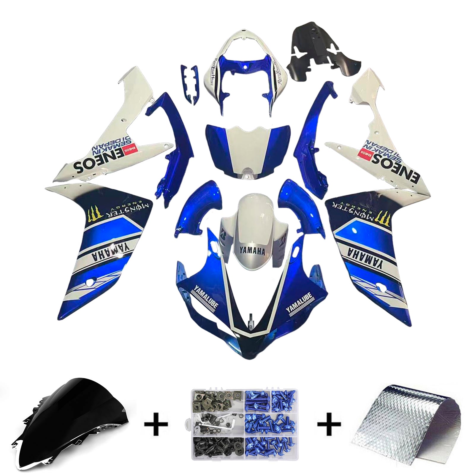 Fairing Kit For Yamaha YZF 1000 R1 2007-2008 Generic