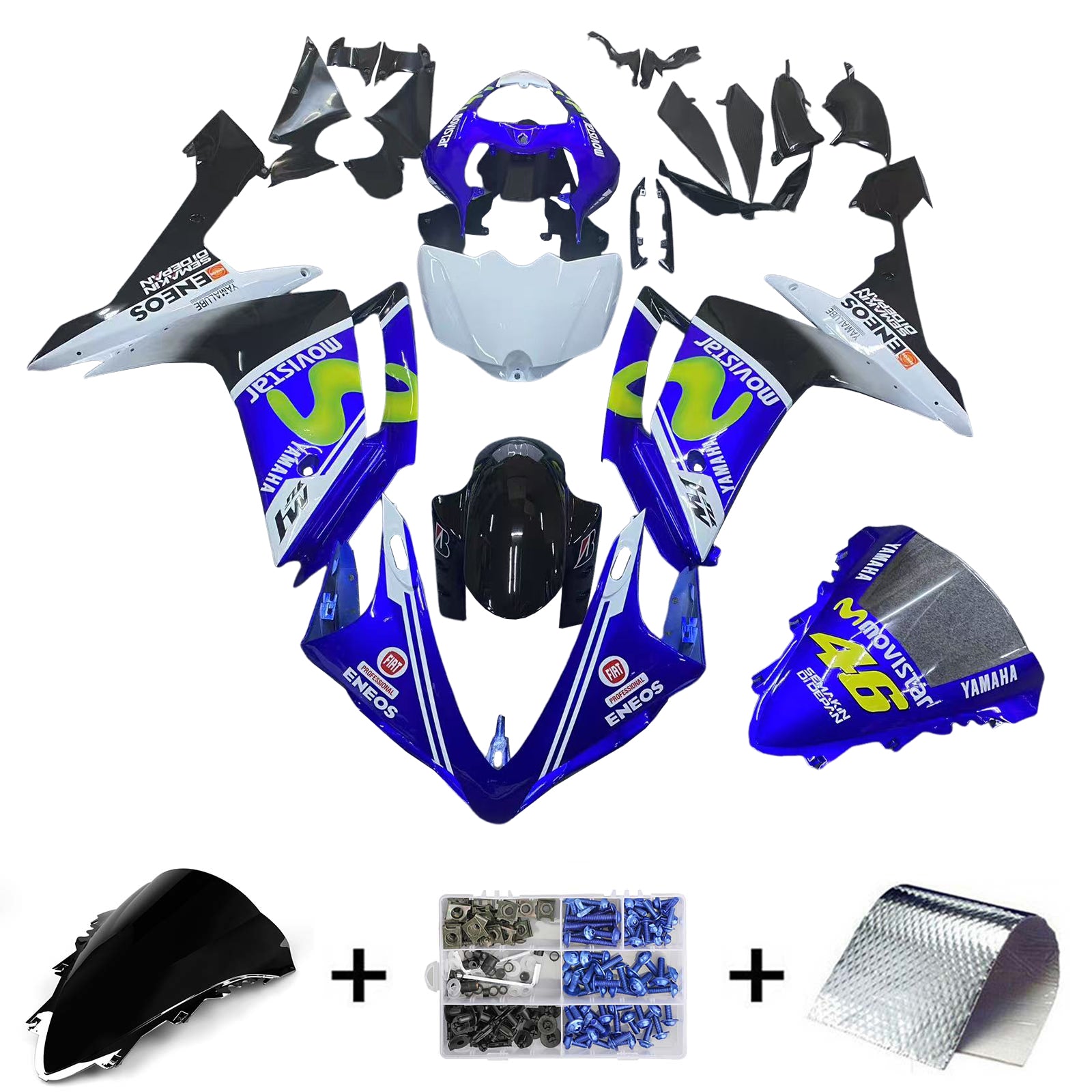 Fairing Kit For Yamaha YZF 1000 R1 2007-2008 Generic