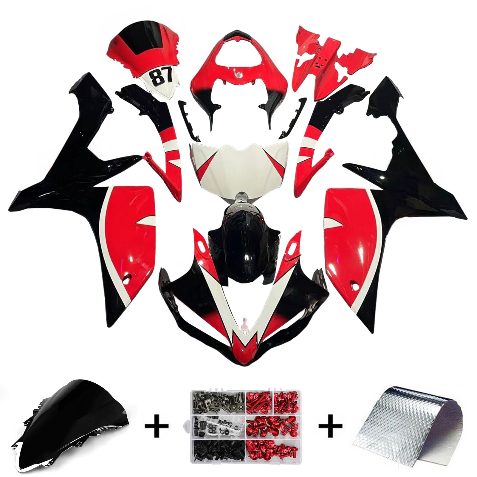 Fairing Kit For Yamaha YZF 1000 R1 2007-2008 Generic