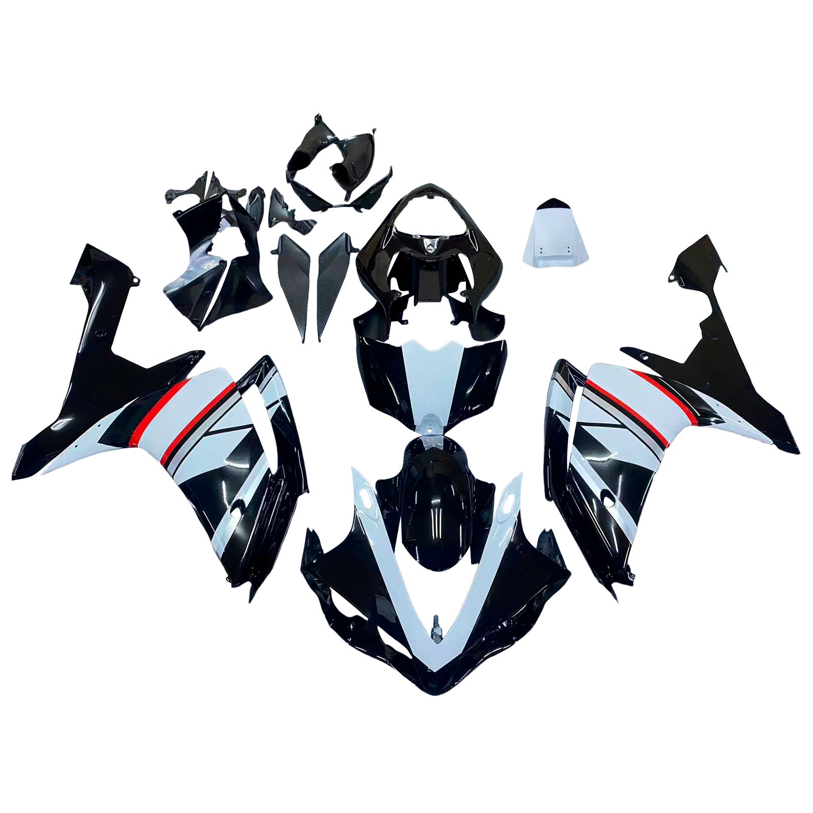 Yamaha YZF 1000 R1 2007-2008 Fairing Kit Bodywork Plastic ABS