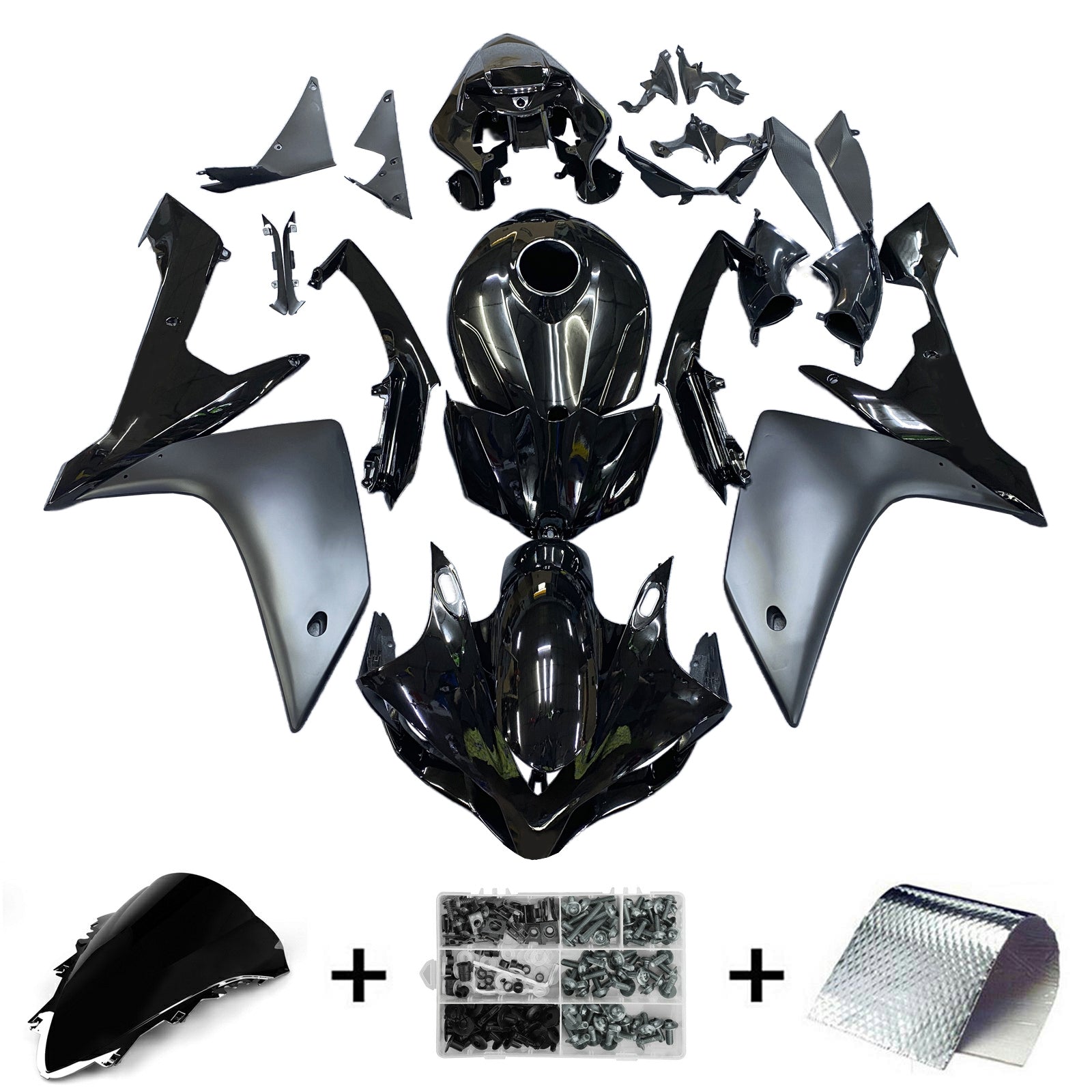 Yamaha YZF 1000 R1 2007-2008 Fairing Kit Bodywork Plastic ABS