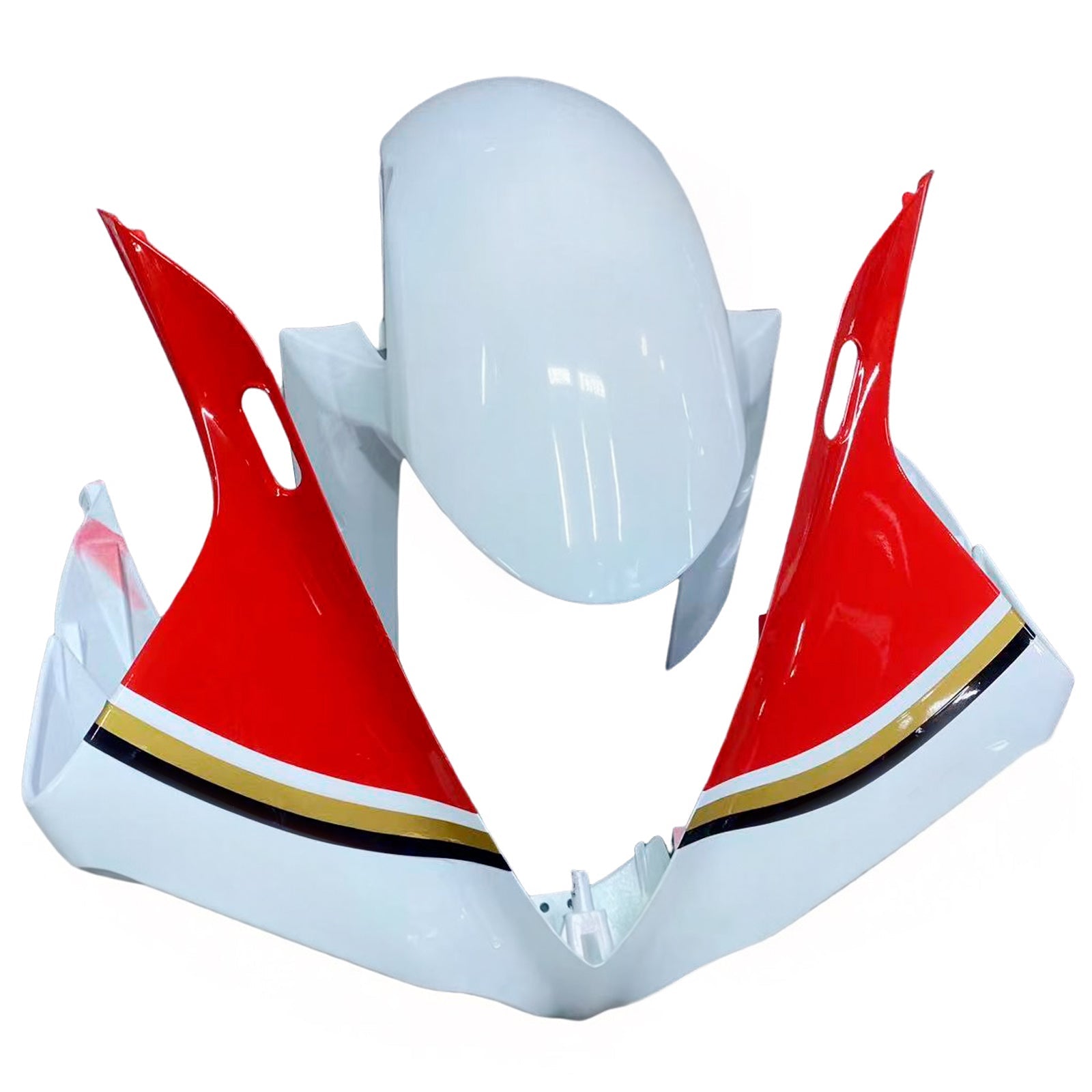 Fairings 2009-2011 Yamaha YZF-R1 White Red Lucky Strike R1 Generic