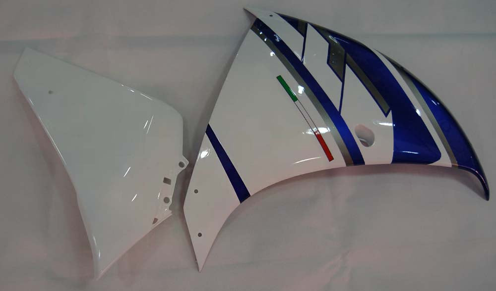 Carenados 2009-2011 Yamaha YZF-R1 Blanco Azul FIAT R1 Genérico