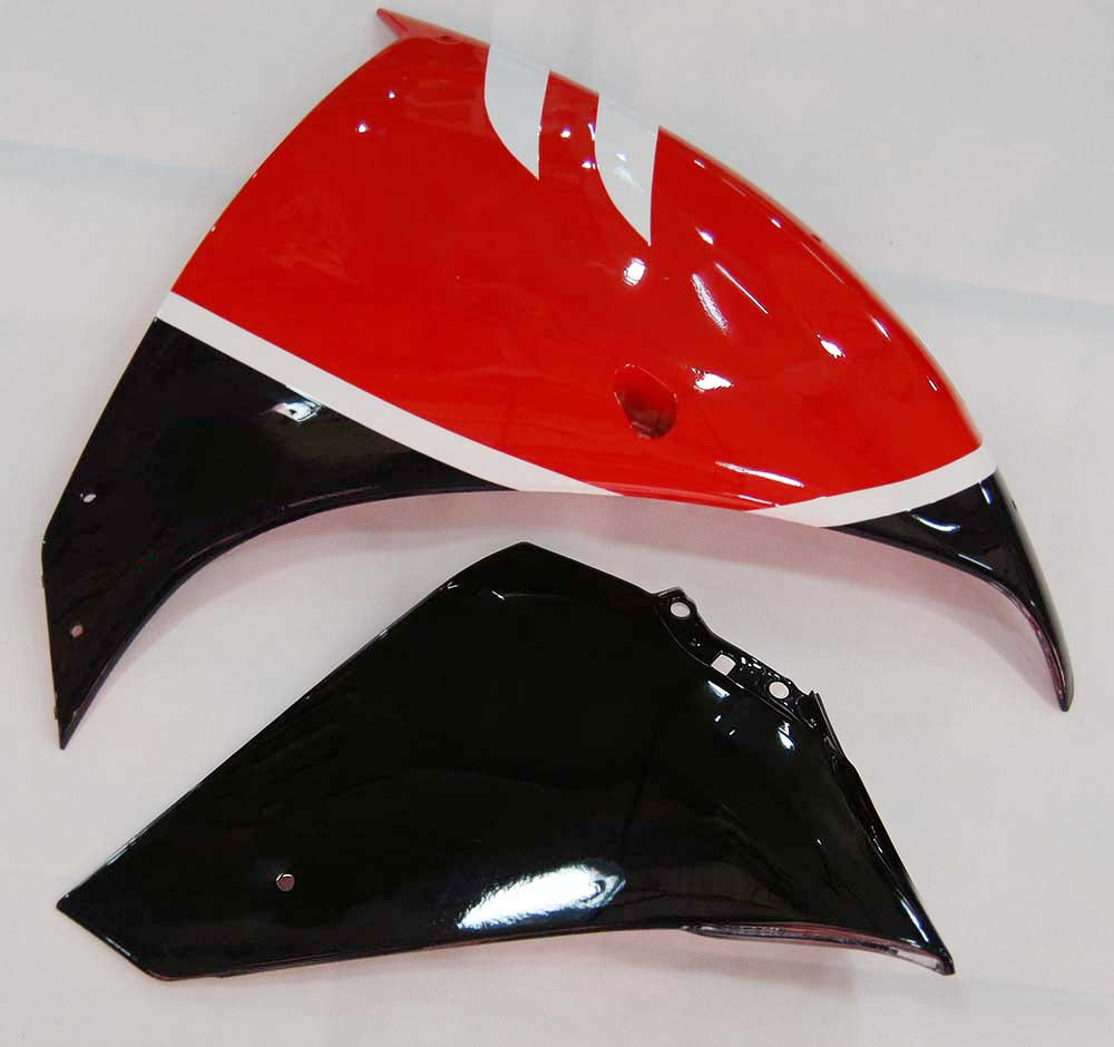 Fairings 2009-2011 Yamaha YZF-R1 Red Black Santander Bank R1 Generic