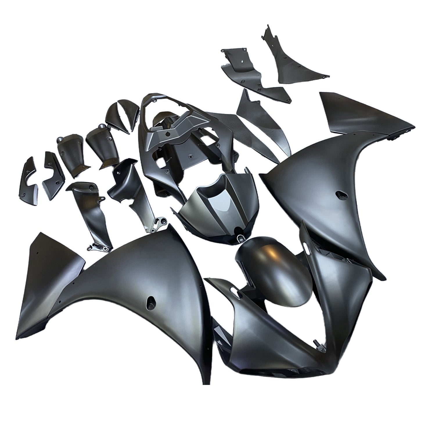 Fairings 2009-2011 Yamaha YZF-R1 Black Matte R1 Generic