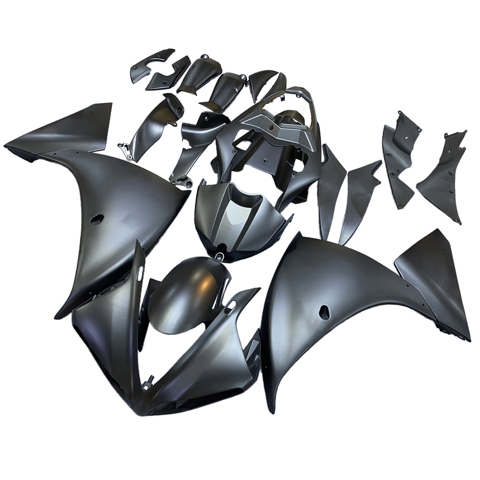 Fairings 2009-2011 Yamaha YZF-R1 Black Matte R1 Generic