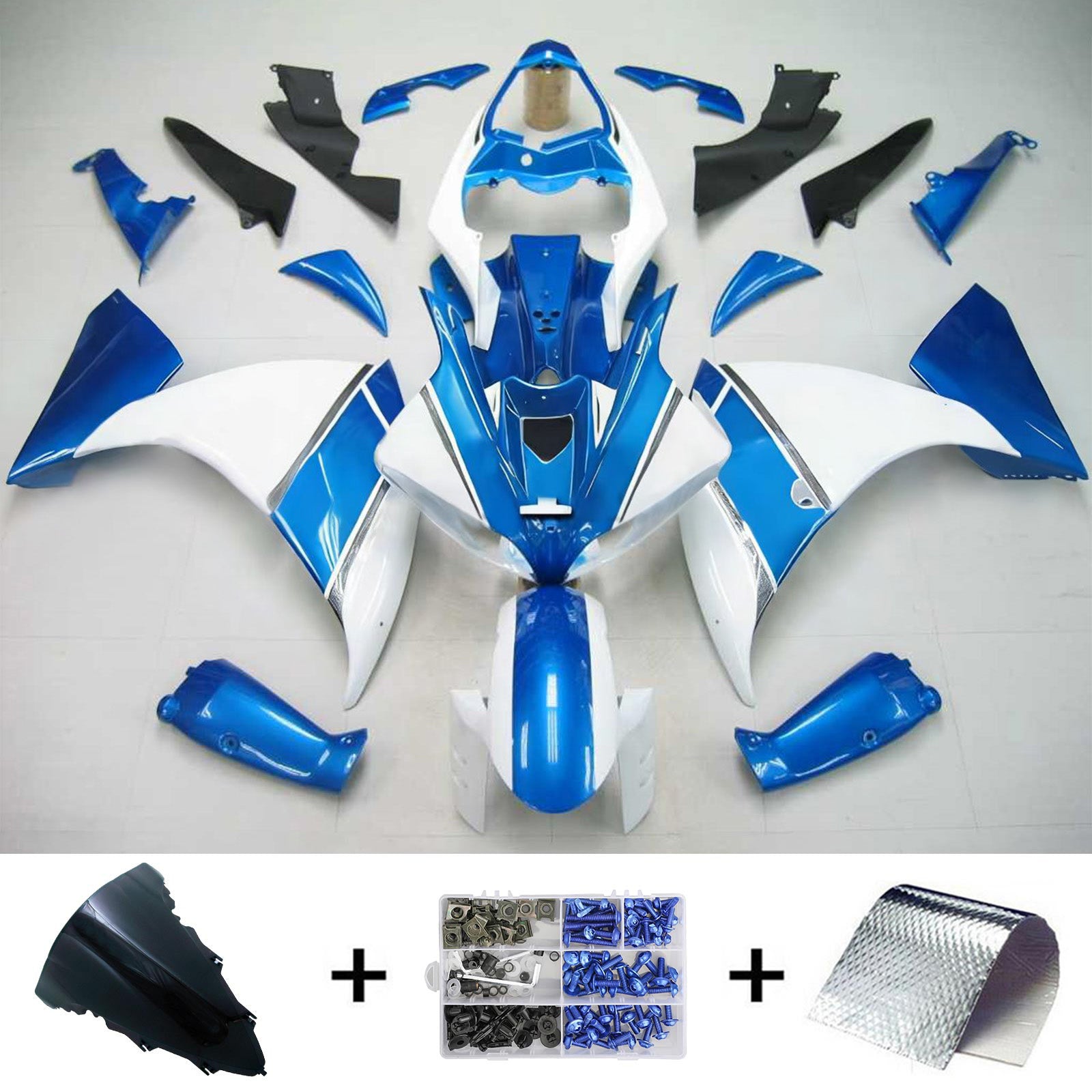 Kit Carenado Para Yamaha YZF 1000 R1 2009-2011 Genérico