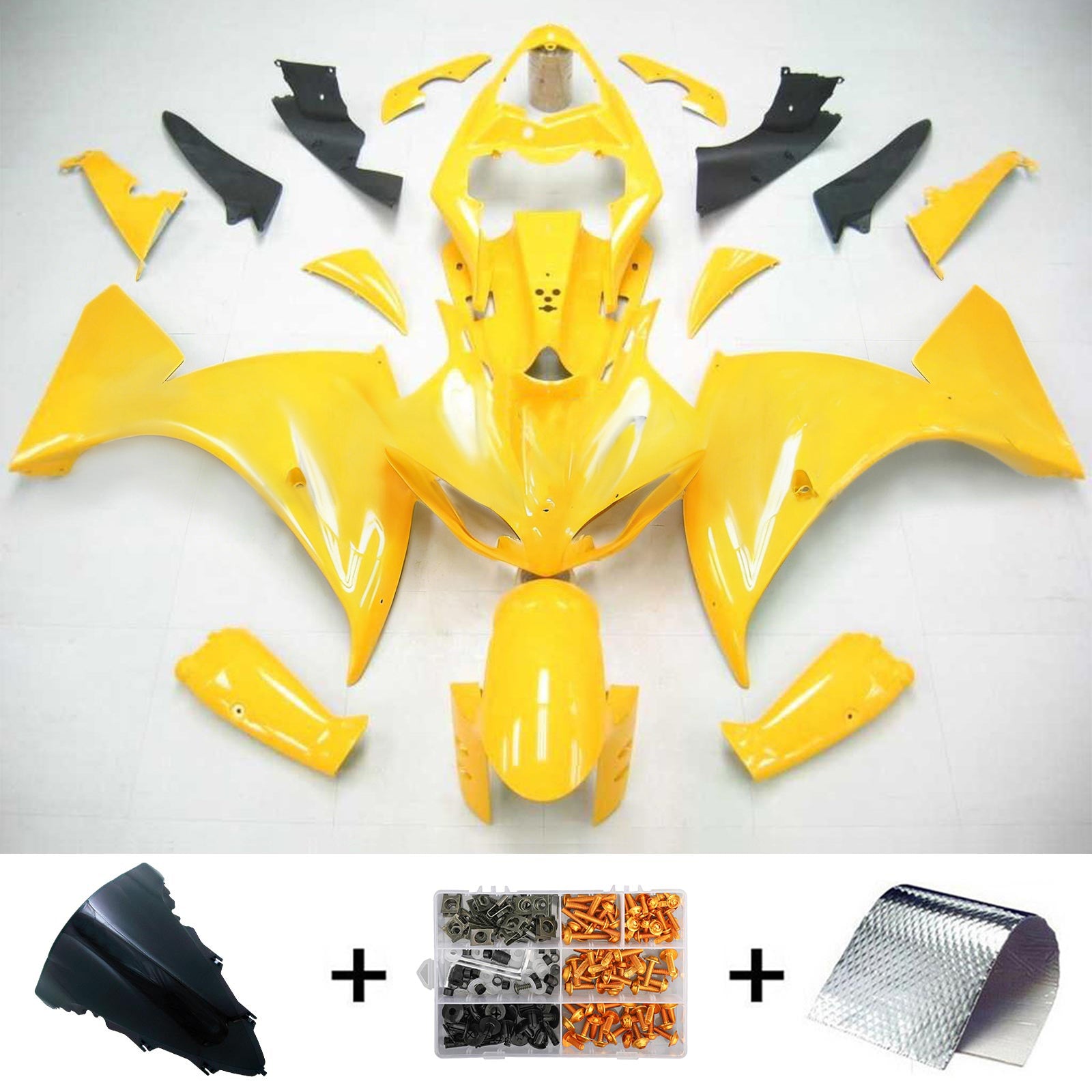 Kit Carenado Para Yamaha YZF 1000 R1 2009-2011 Genérico