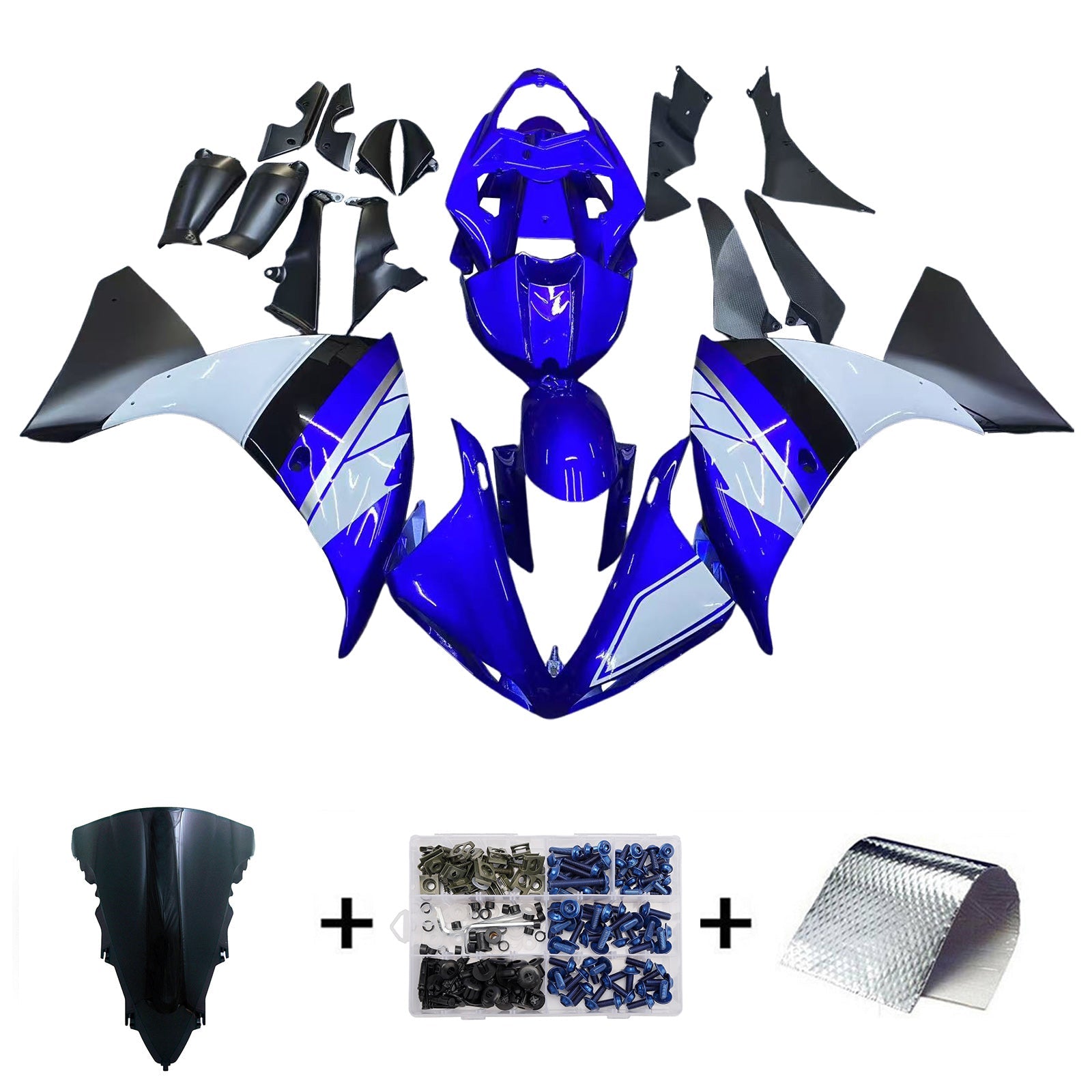 Yamaha YZF 1000 R1 2009-2011 Fairing Kit Bodywork Plastic ABS