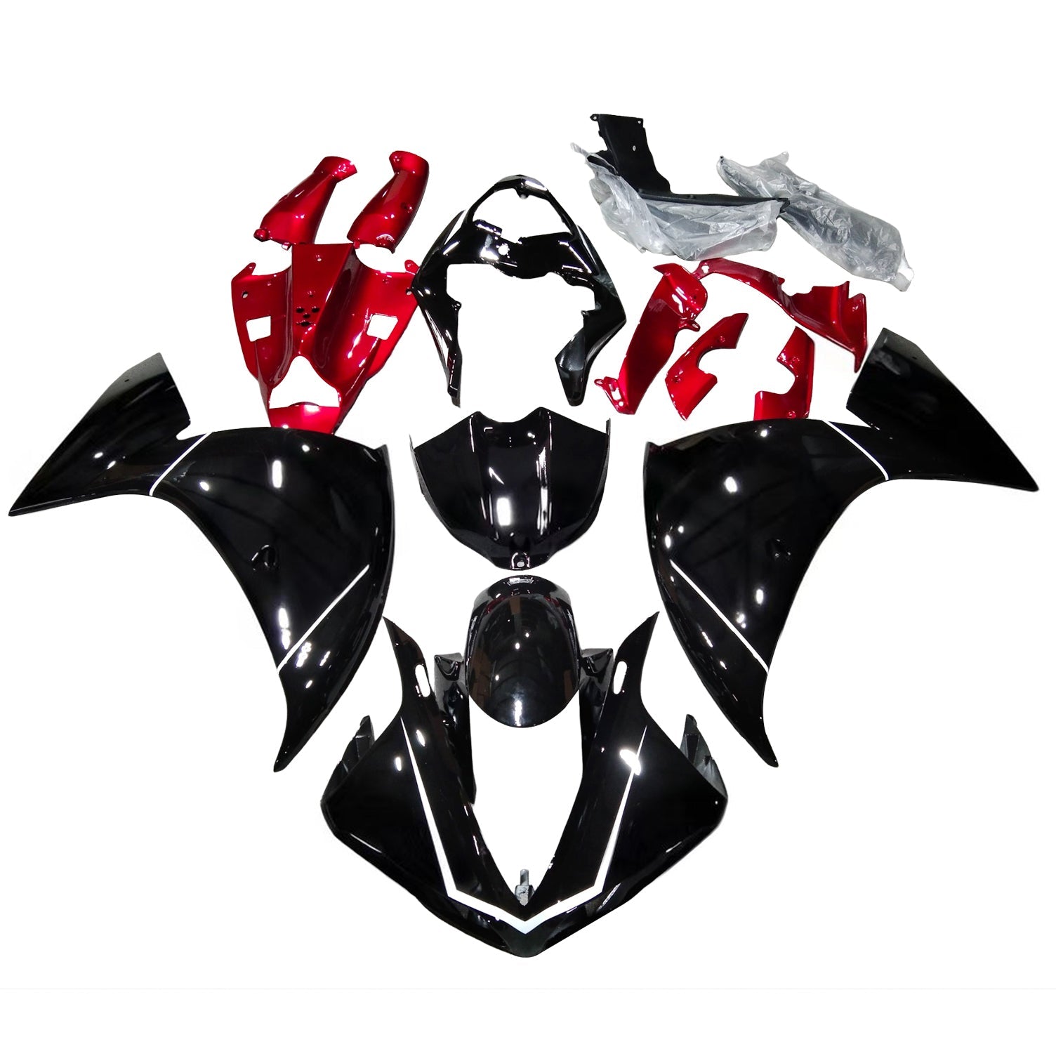 Yamaha YZF 1000 R1 2009-2011 Fairing Kit Bodywork Plastic ABS