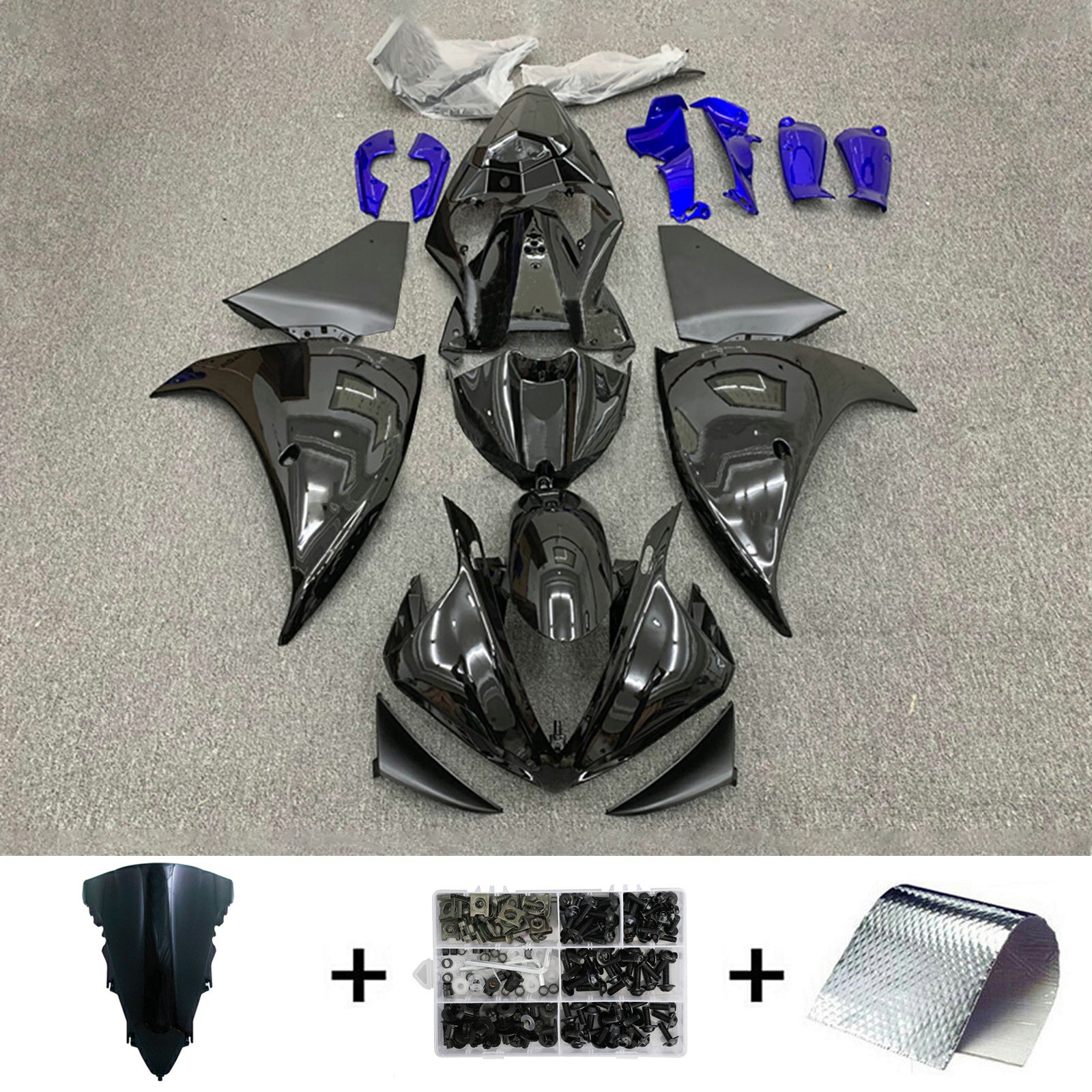 Yamaha YZF 1000 R1 2009-2011 Fairing Kit Bodywork Plastic ABS