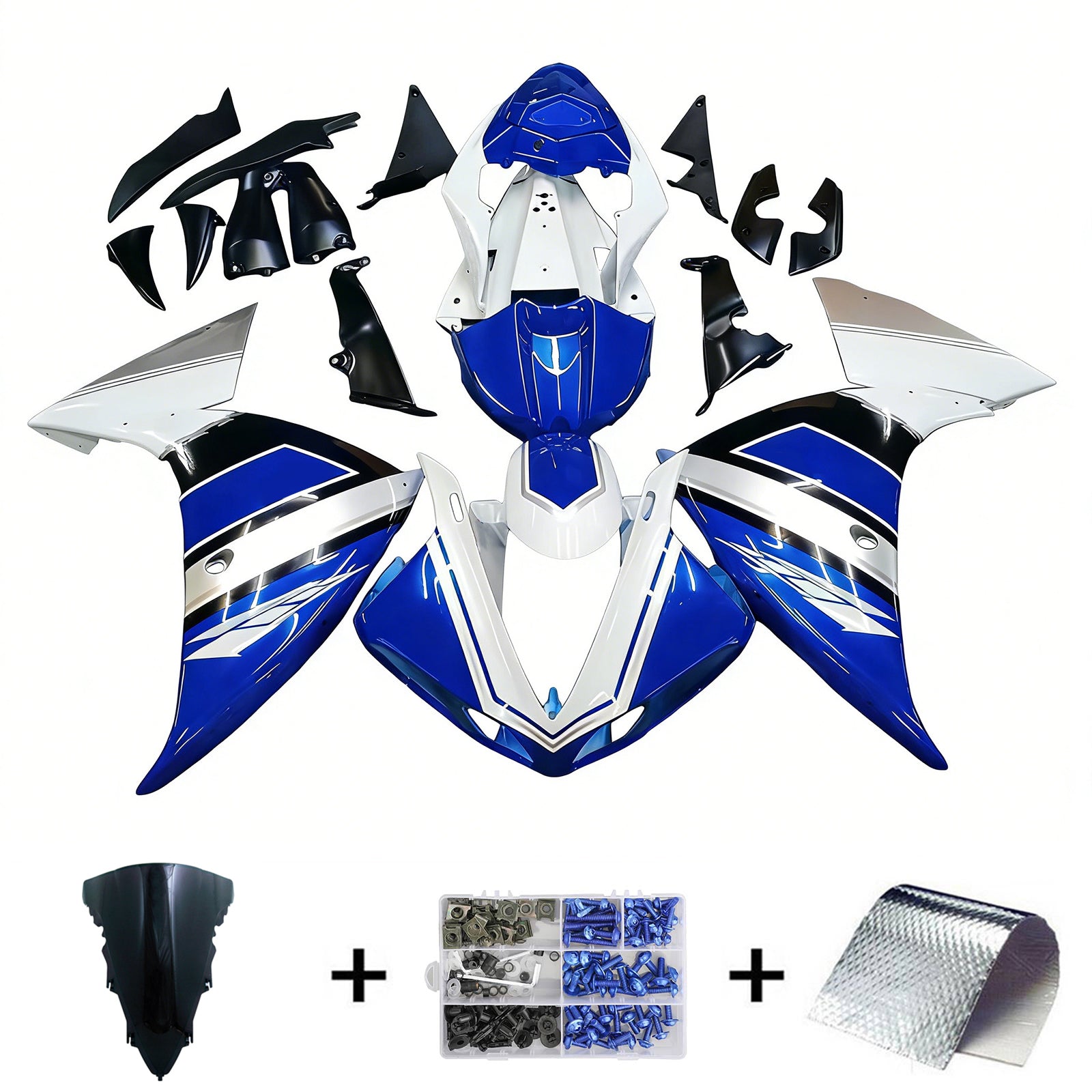 Yamaha YZF 1000 R1 2009-2011 Fairing Kit Bodywork Plastic ABS