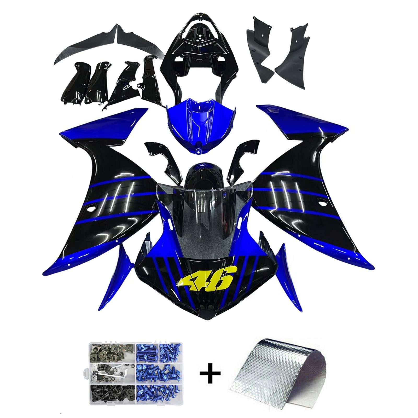 Yamaha YZF 1000 R1 2009-2011 Fairing Kit Bodywork Plastic ABS