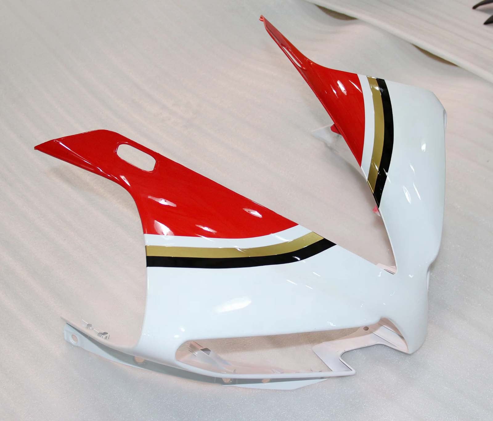Fairings Plastics 2012-2014 Yamaha YZF R1 Red White Lucky Strike Generic
