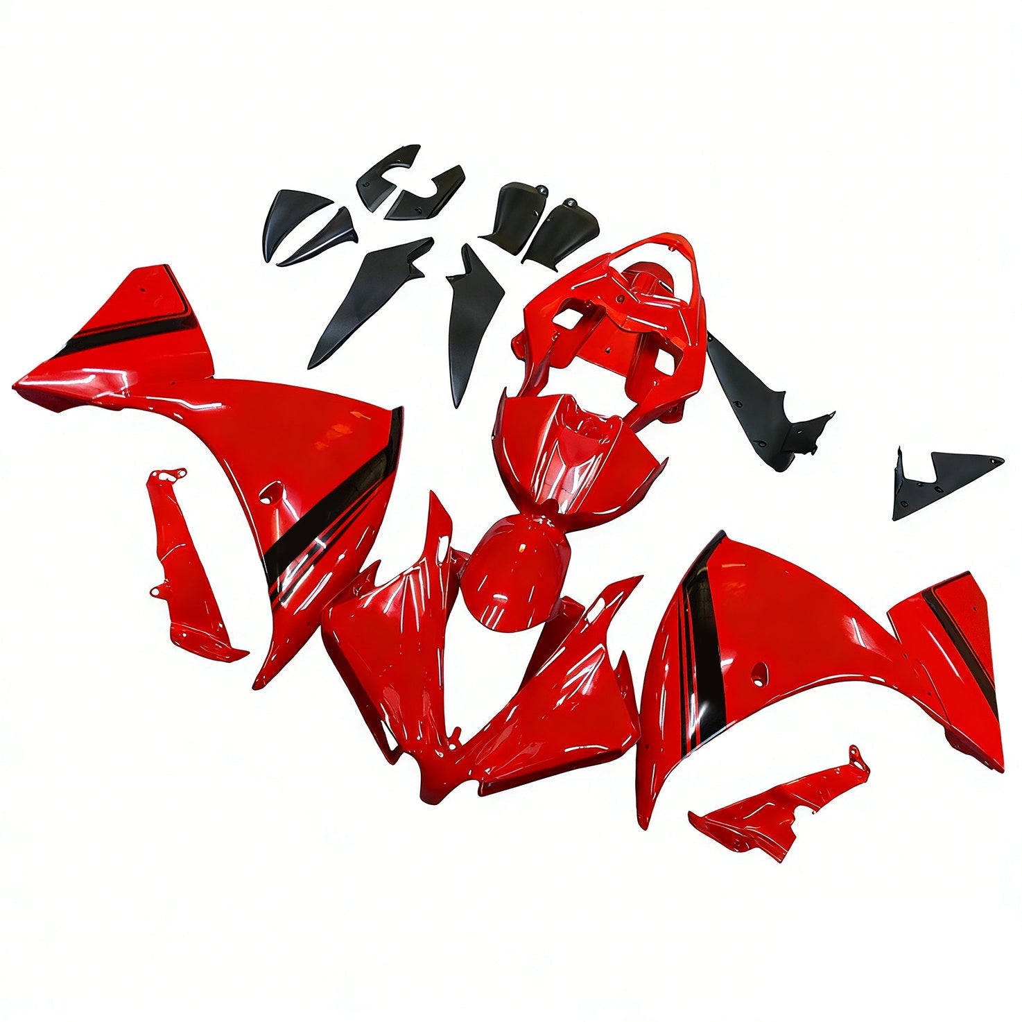 Fairings Plastics 2012-2014 Yamaha YZF R1 Red R1 Generic