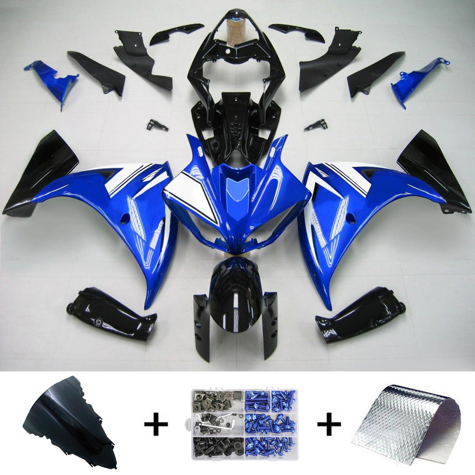 Kit Carenado Para Yamaha YZF 1000 R1 2012-2014 Genérico