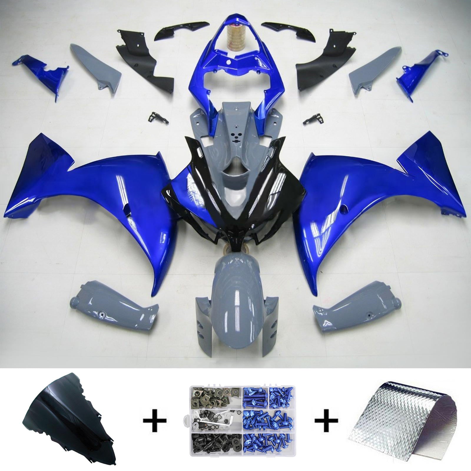Kit Carenado Para Yamaha YZF 1000 R1 2012-2014 Genérico