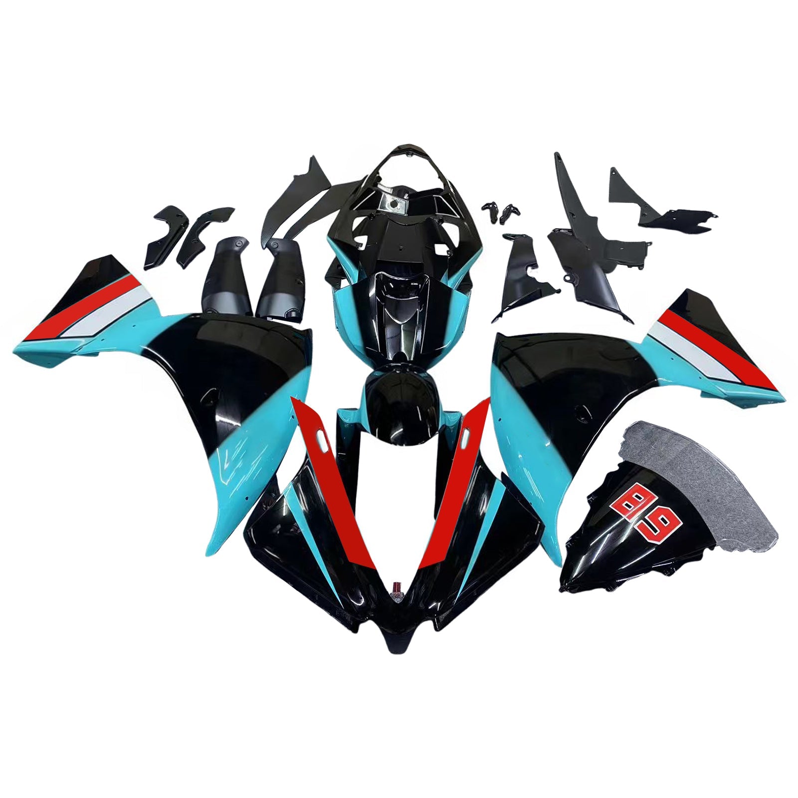 Yamaha YZF 1000 R1 2012-2014 Fairing Kit Bodywork Plastic ABS