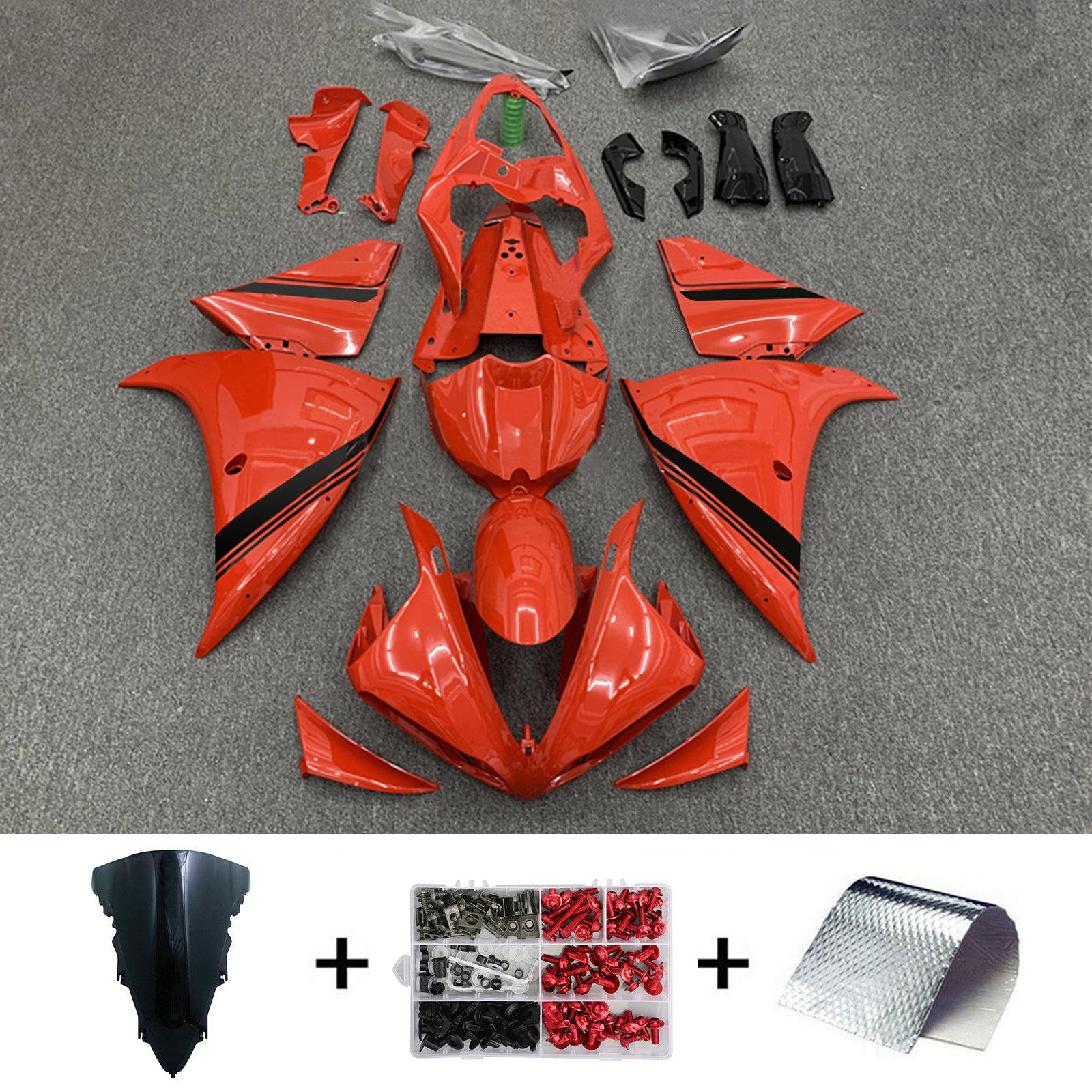 Yamaha YZF-R1 2012-2014 Fairing Kit Bodywork Plastic ABS