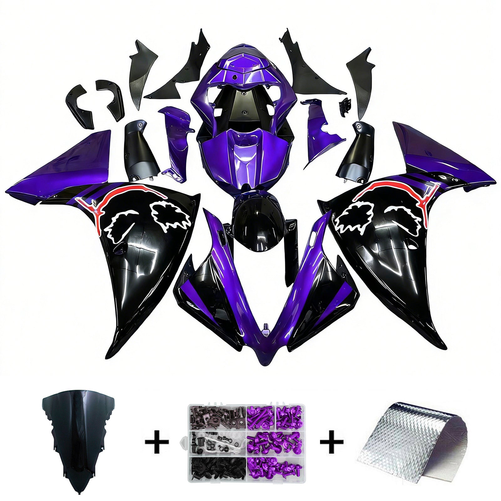 Yamaha YZF-R1 2012-2014 Fairing Kit Bodywork Plastic ABS