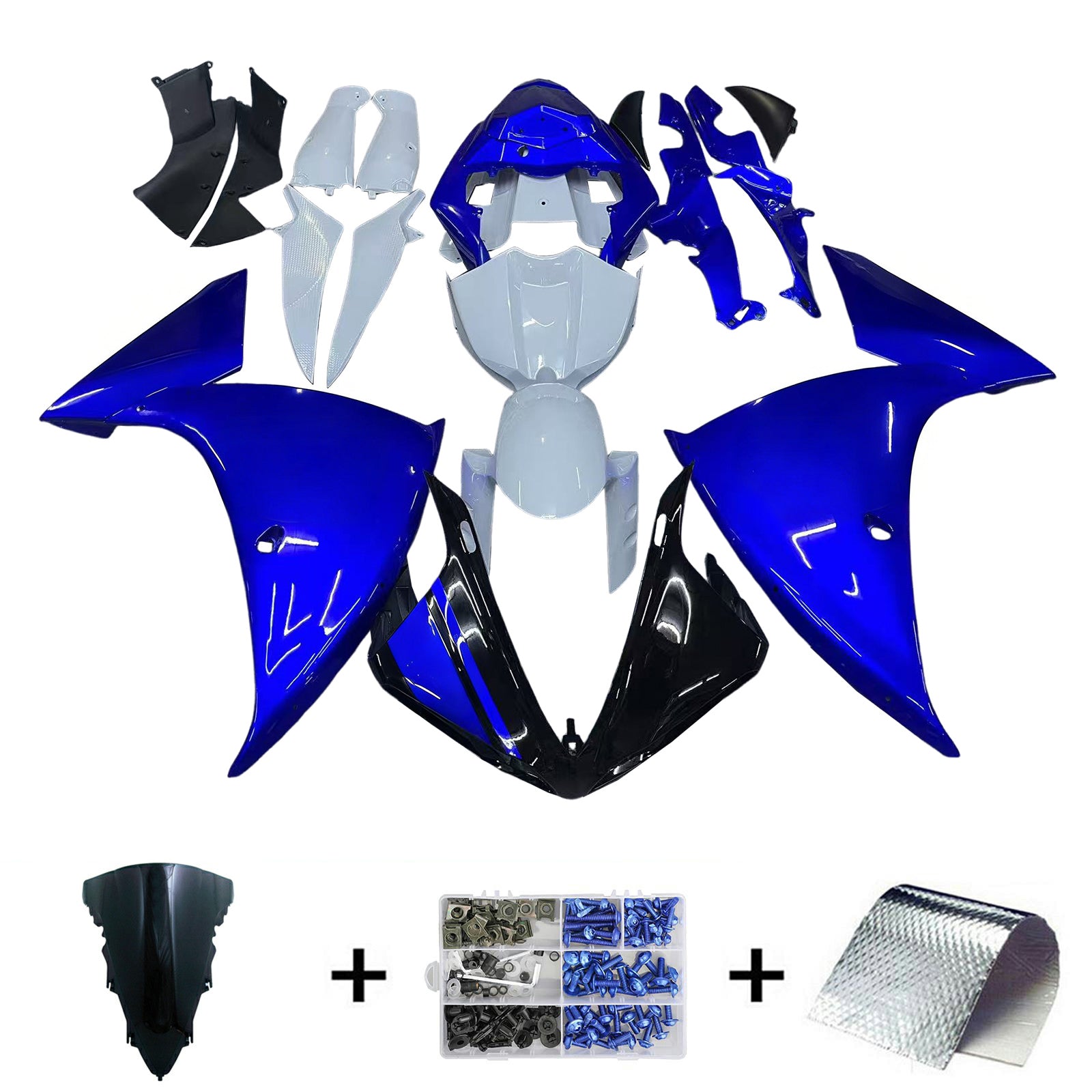 Yamaha YZF-R1 2012-2014 Fairing Kit Bodywork Plastic ABS