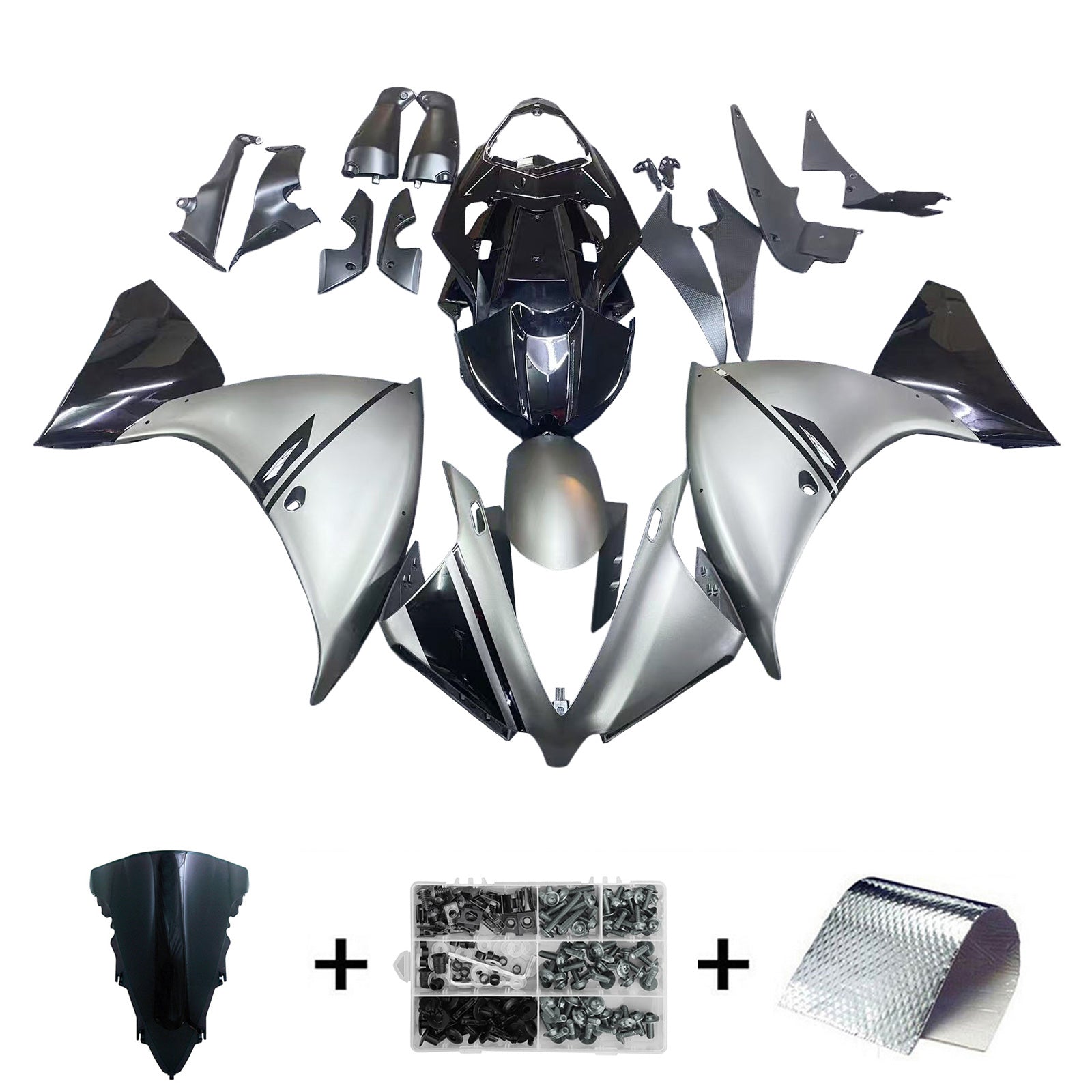 Yamaha YZF-R1 2012-2014 Fairing Kit Bodywork Plastic ABS