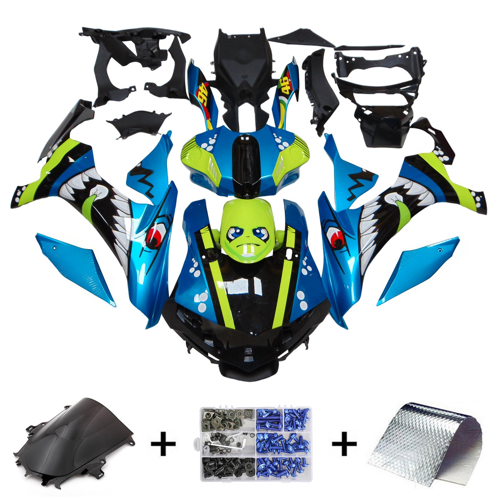 Fairing Kit For Yamaha YZF 1000 R1 2015-2019 Generic