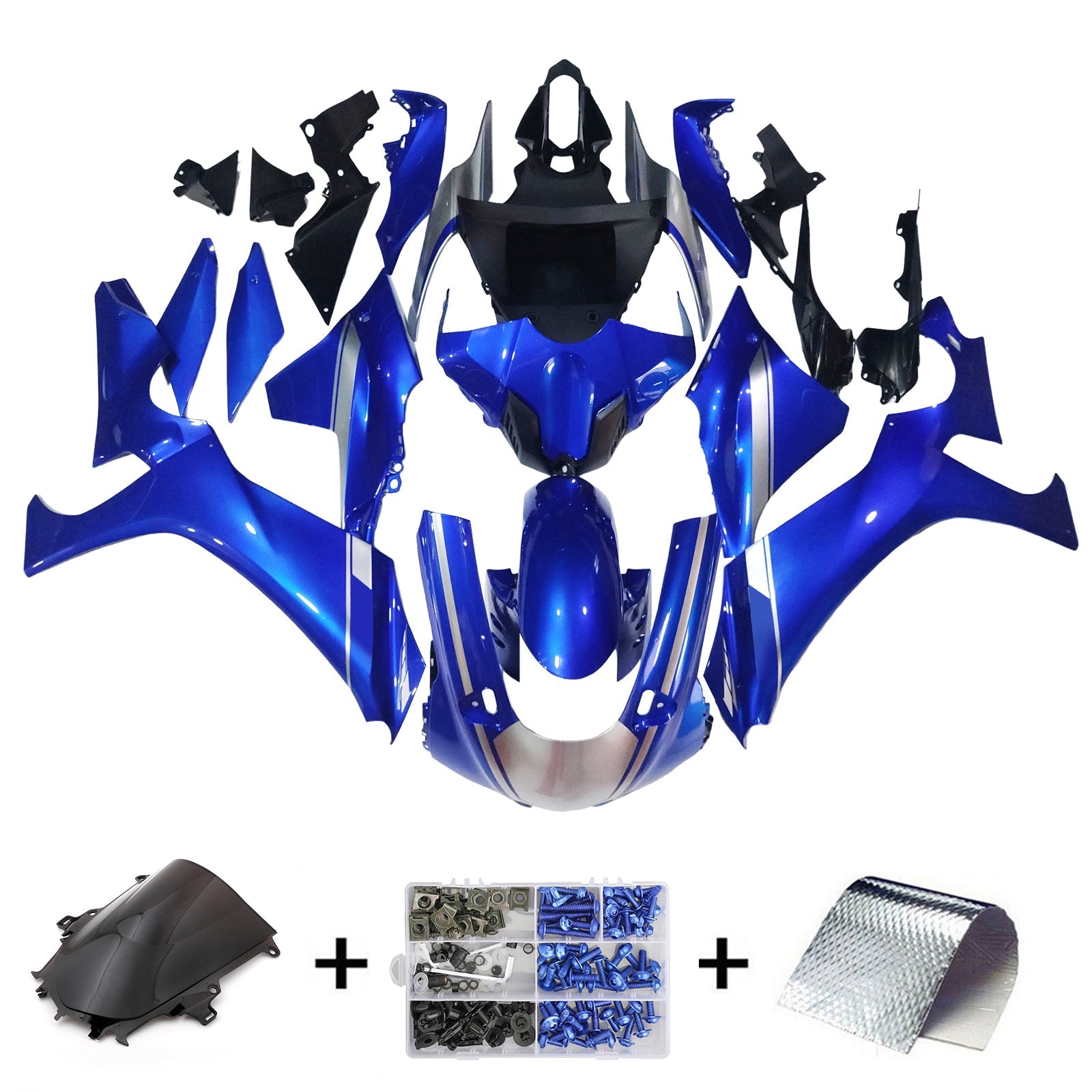 Yamaha YZF 1000 R1 2015-2019 Fairing Kit Bodywork Plastic ABS