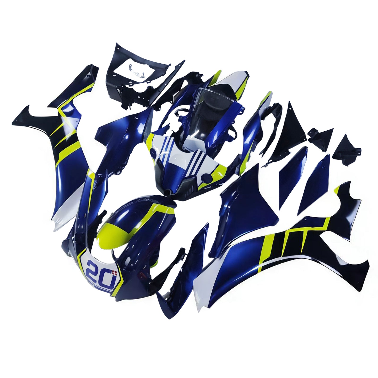 Yamaha YZF R1 2020-2024 Fairing Kit Bodywork Plastic ABS