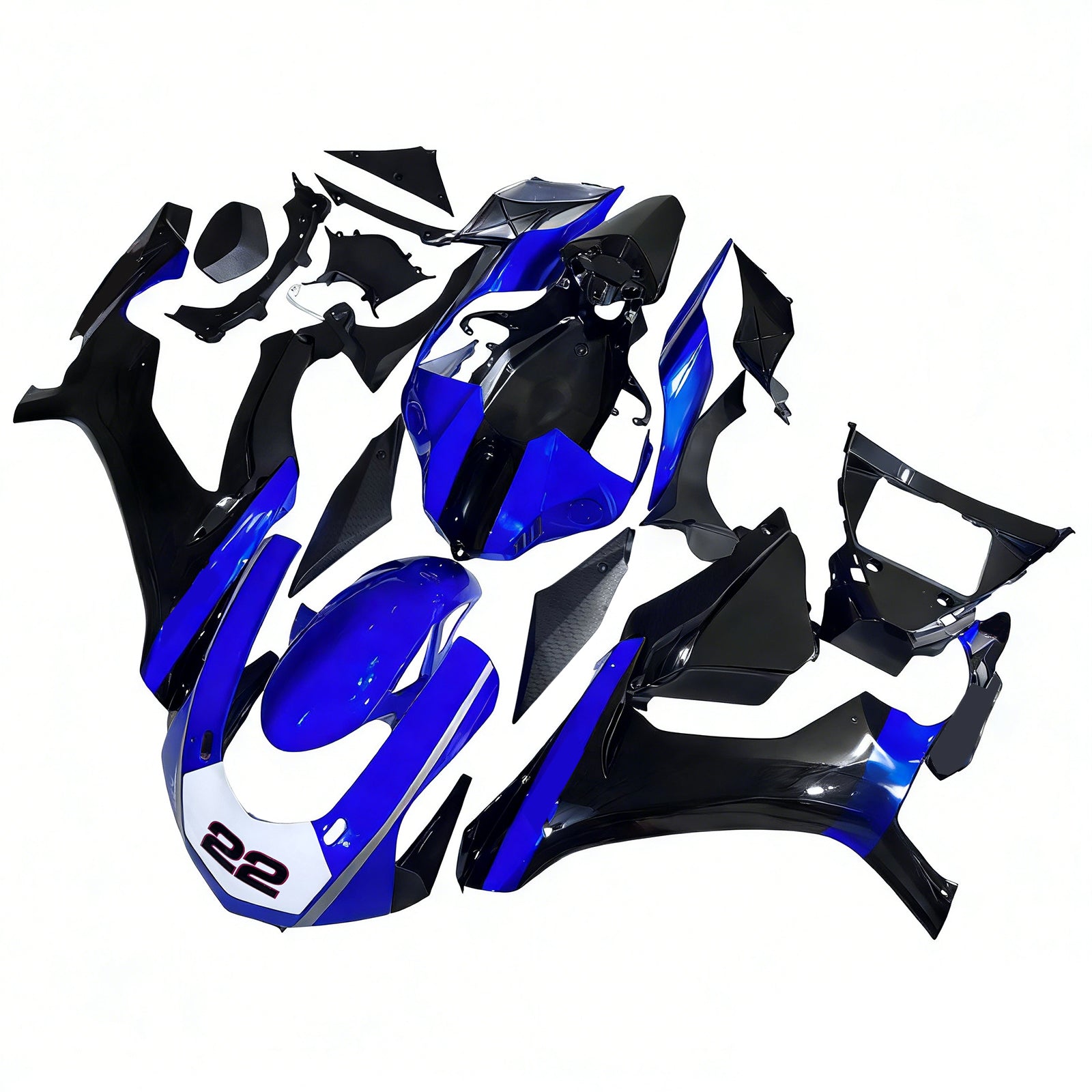 야마하 YZF 1000 R1 2015-2019 페어링 키트 차체 플라스틱 ABS