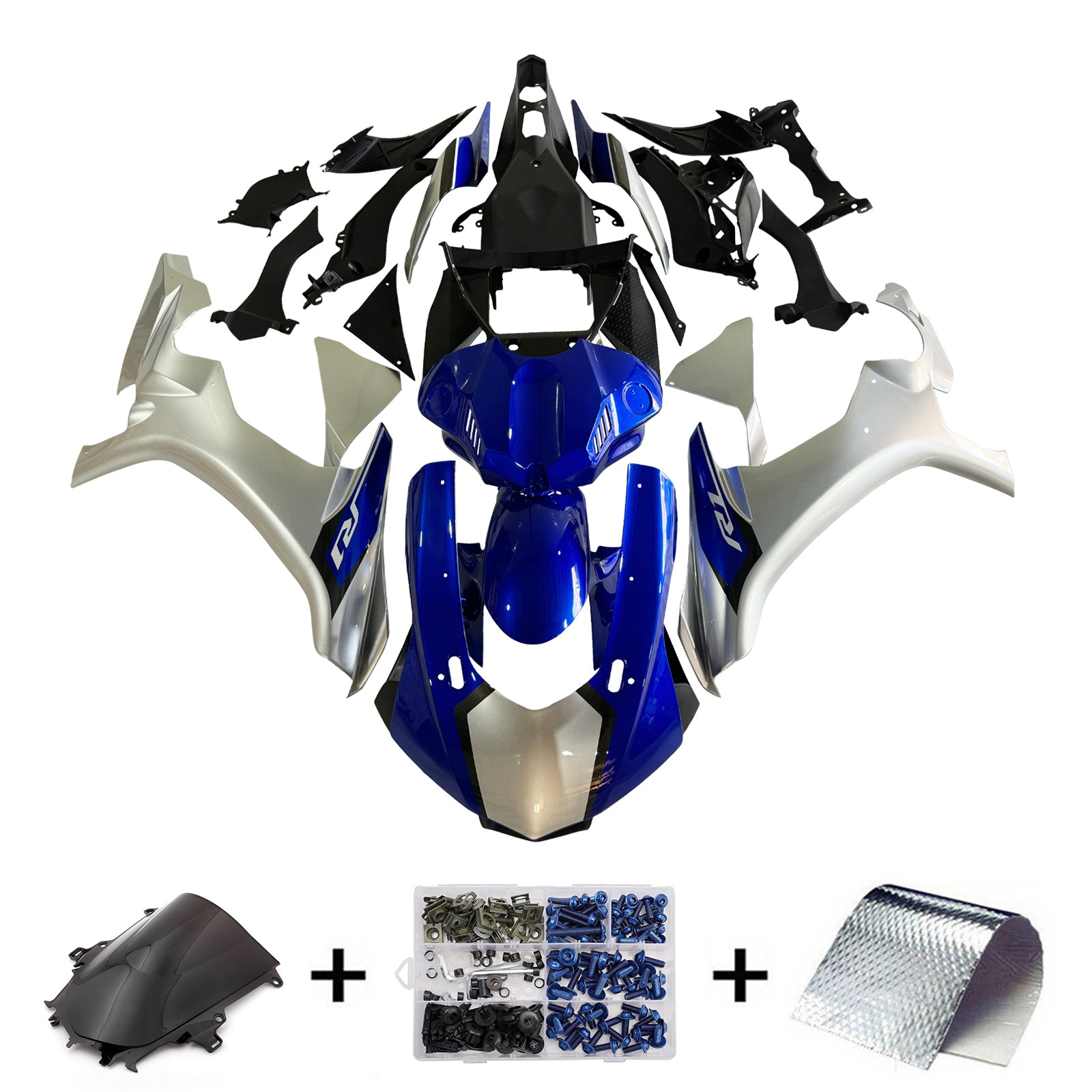 Yamaha YZF 1000 R1 2015-2019 Fairing Kit Bodywork Plastic ABS