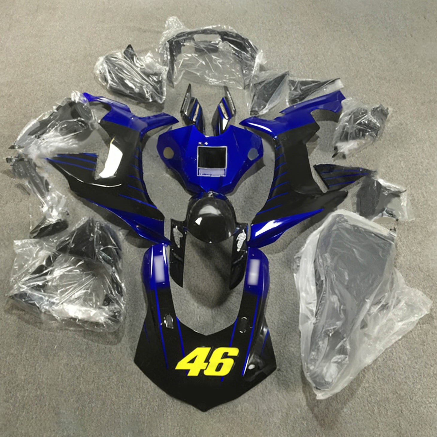 Injection Fairing Kit Bodywork Plastic ABS fit For Yamaha YZF 1000 R1 2015-2019