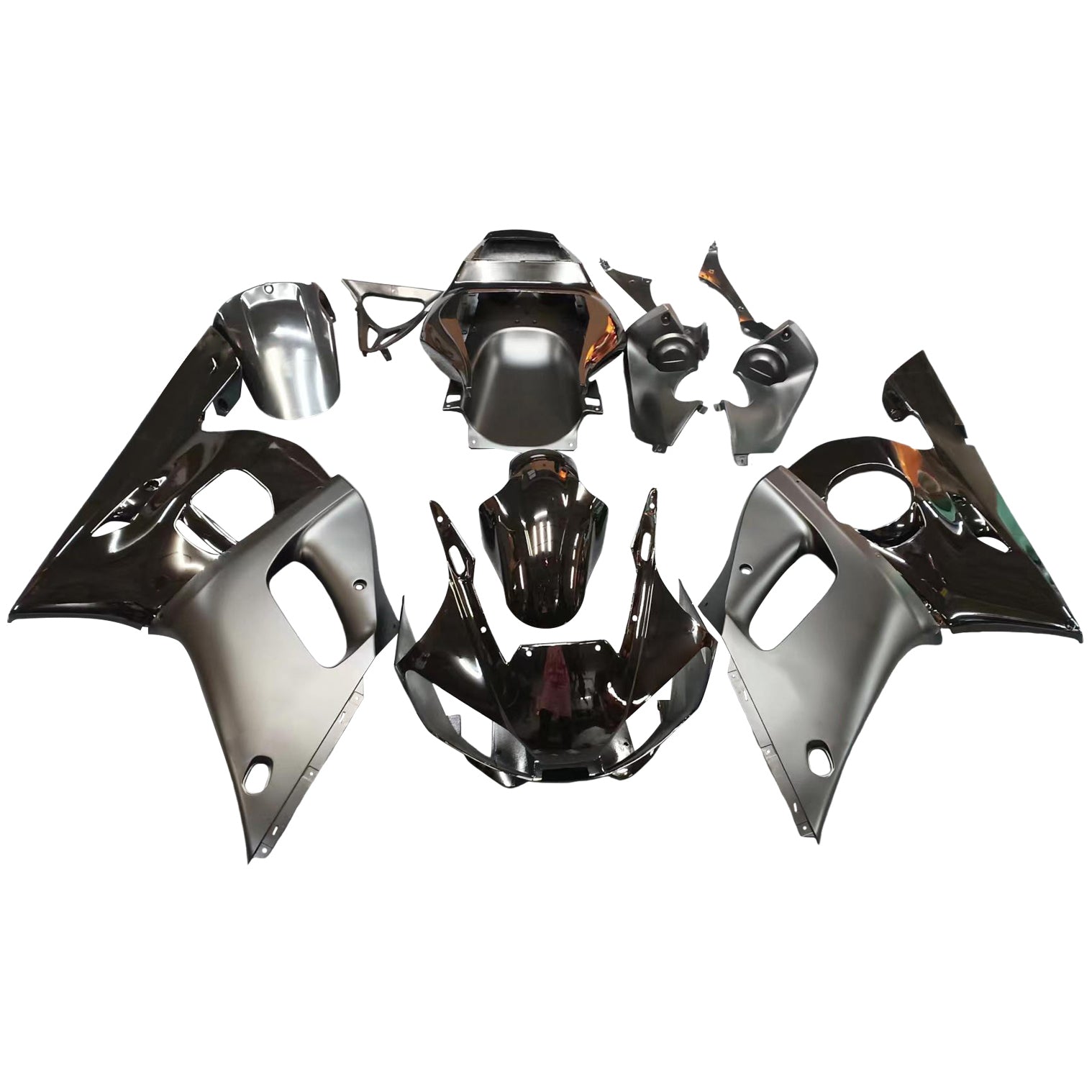Fairings 1998-2002 Yamaha YZF-R6 Contrast Black R6 Generic