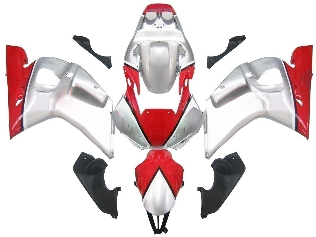 Fairings 1998-2002 Yamaha YZF-R6 Silver Red Fortuna R6 Generic