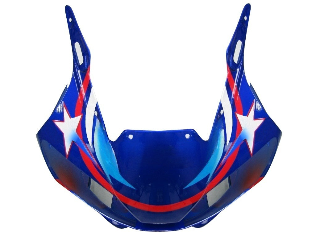 Fairings 1998-2002 Yamaha YZF-R6 Blue White Star FIAT R6 Generic