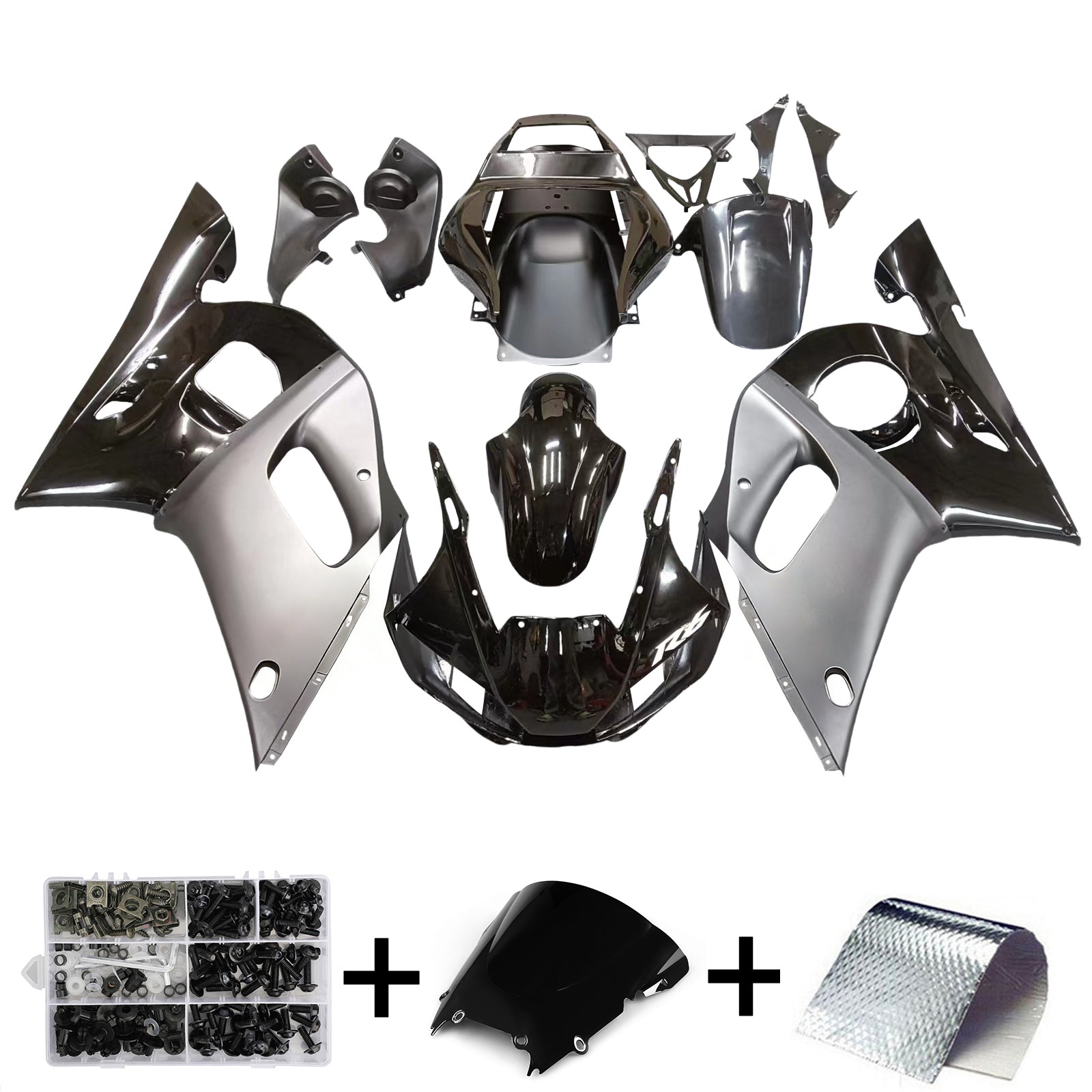 야마하 YZF R6 YZF-R6 1998-2002 2001 2000 1999용 페어링 키트 일반